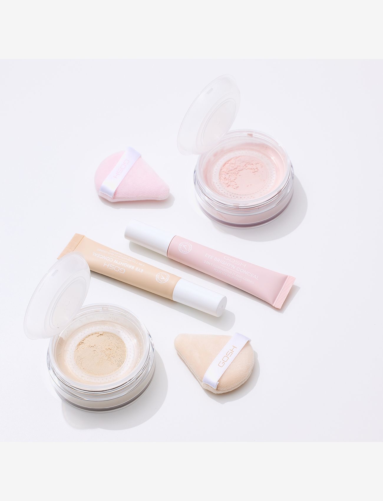 GOSH COPENHAGEN - GOSH Bake'n Set Powder - makeup - soft pink 001 - 5