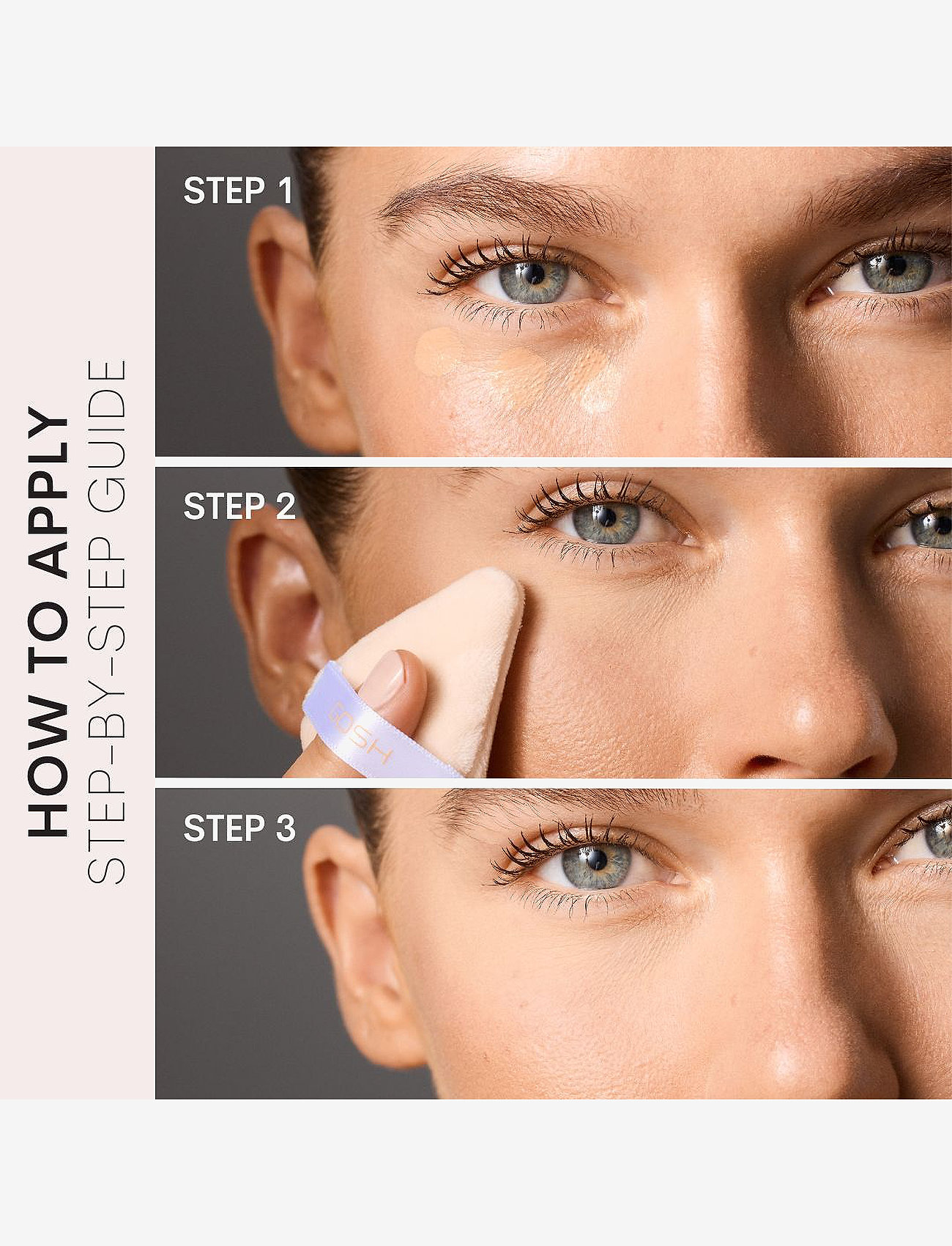 GOSH COPENHAGEN - GOSH Bake'n Set Powder - smink - soft yellow 002 - 4