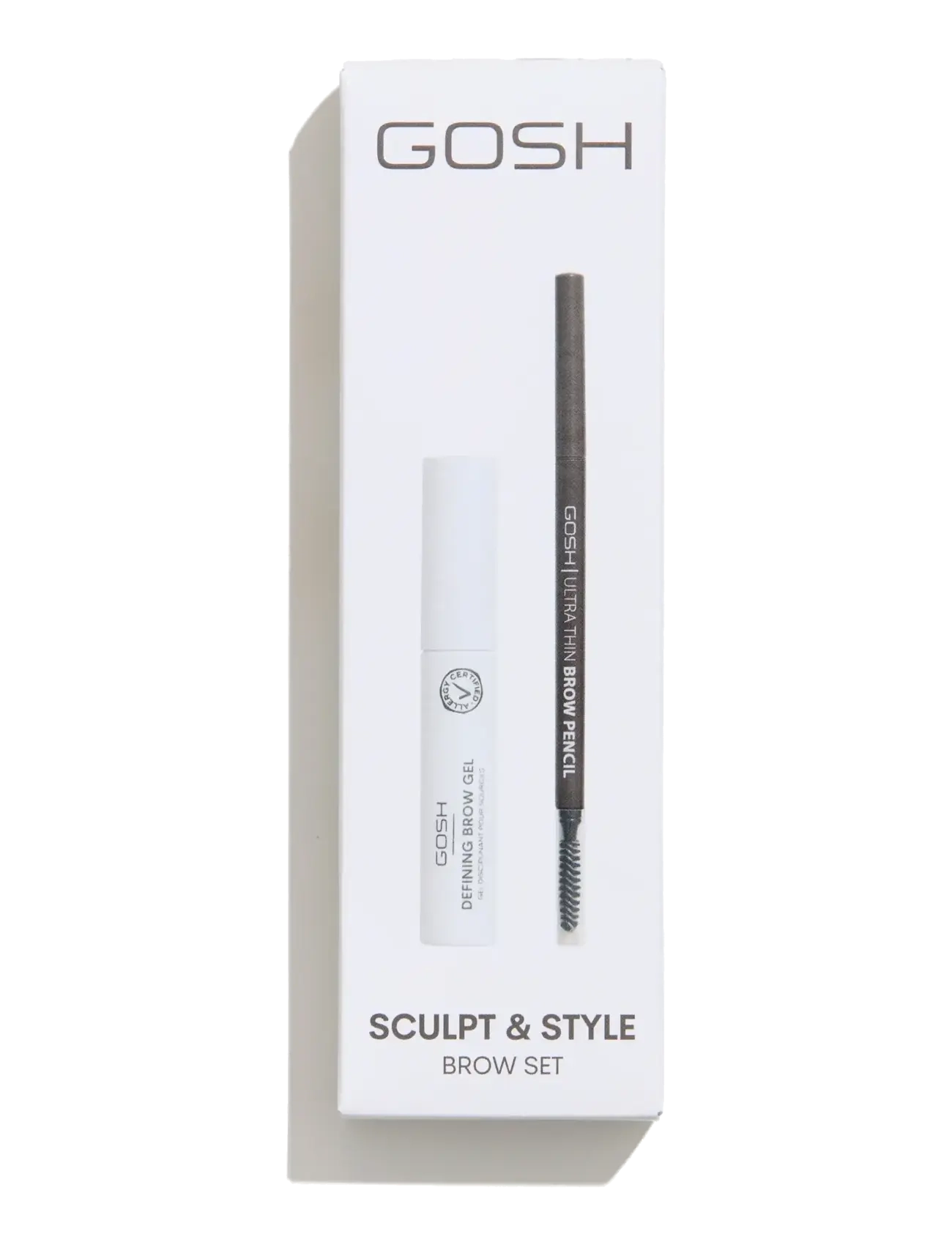 GOSH COPENHAGEN Sculpt & Style Brow Set - Julegaver til kvinder - CLEAR / undefined