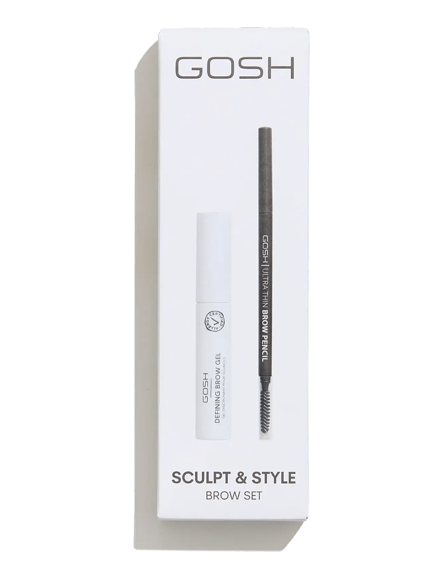 GOSH COPENHAGEN - Sculpt & Style Brow Set - Øjne & bryn - clear - 0