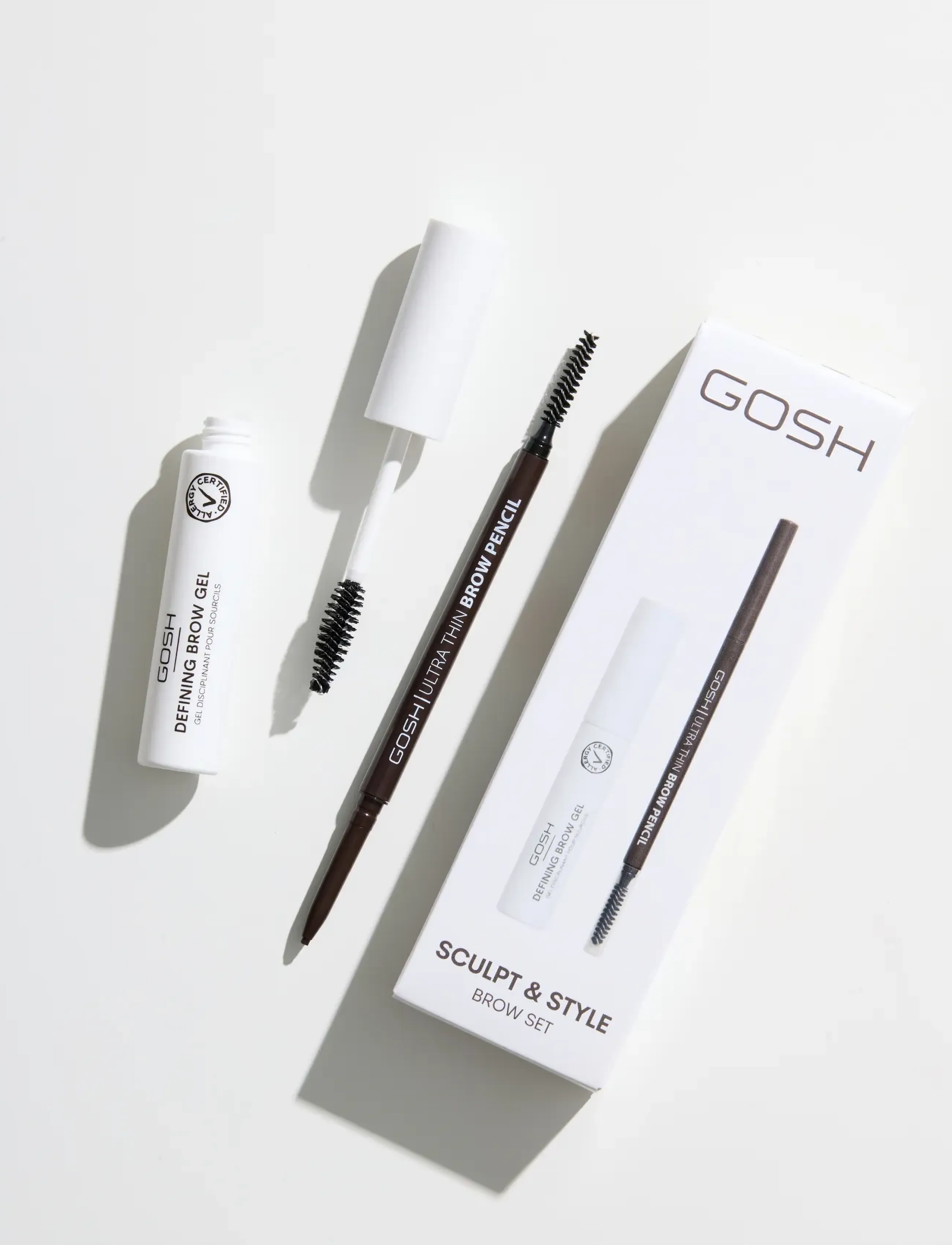 GOSH COPENHAGEN - Sculpt & Style Brow Set - Øjne & bryn - clear - 1