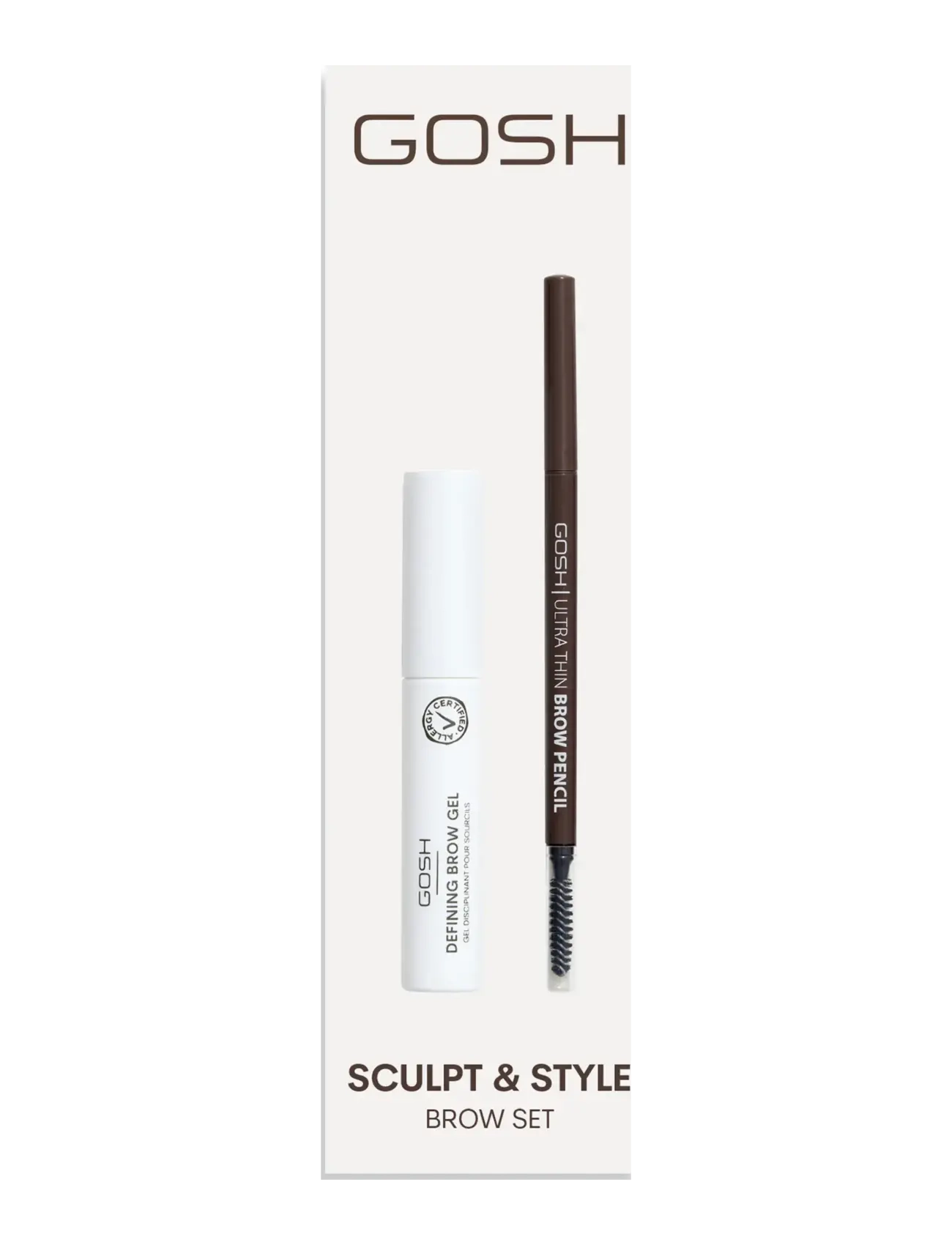 GOSH COPENHAGEN Sculpt & Style Brow Set Gift Box - Øjenbrynsblyanter - 001 BOX / multi
