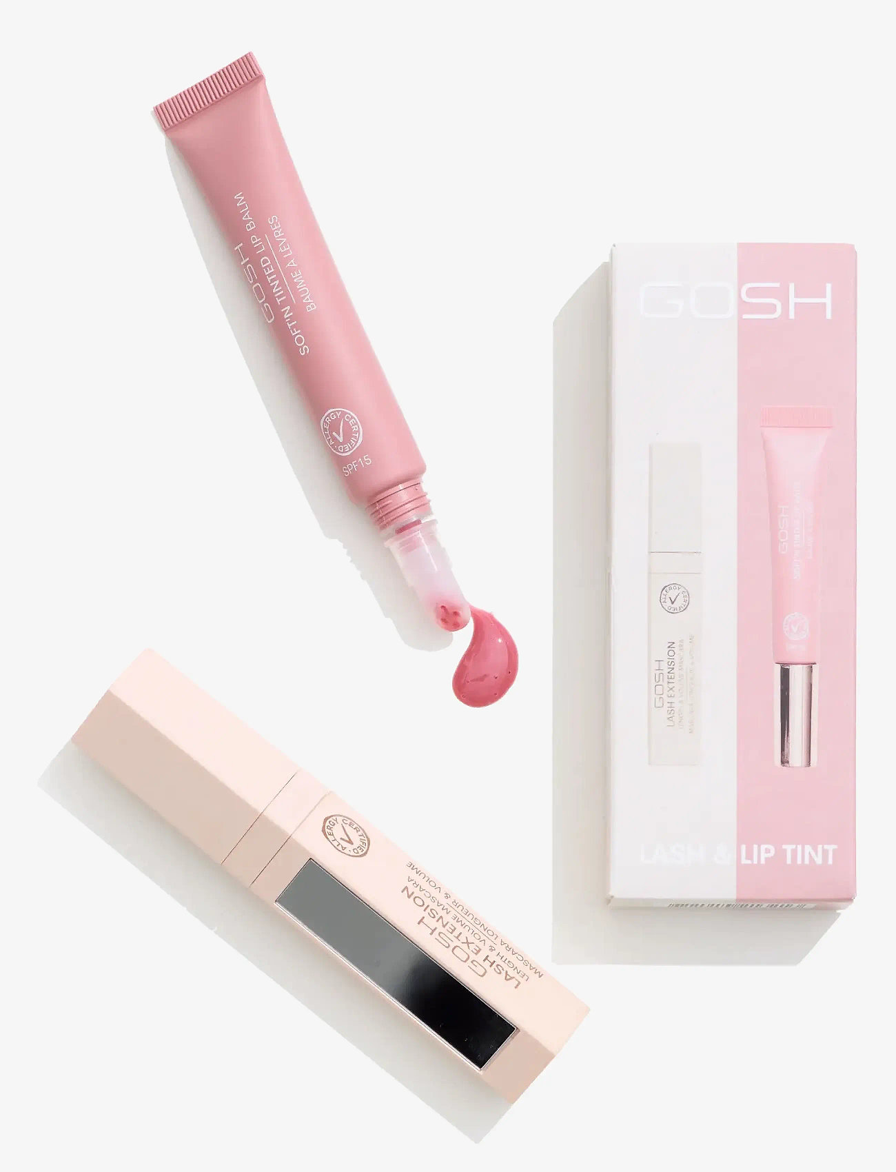 GOSH COPENHAGEN - Lash & Lip Tint - Øyne og bryn  - 001 box - 0