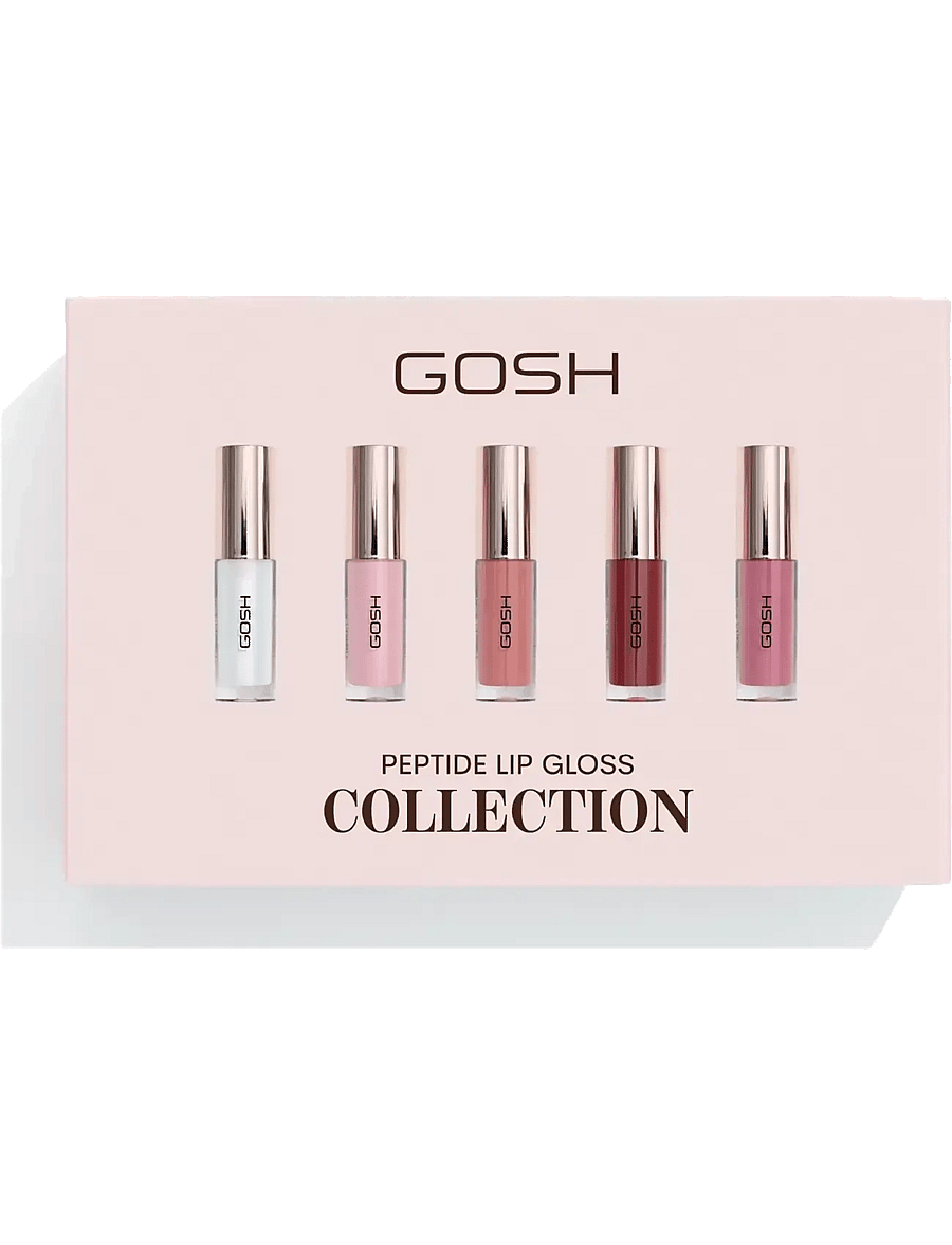 GOSH COPENHAGEN - Peptide mini lip glosses - makeup - clear - 0