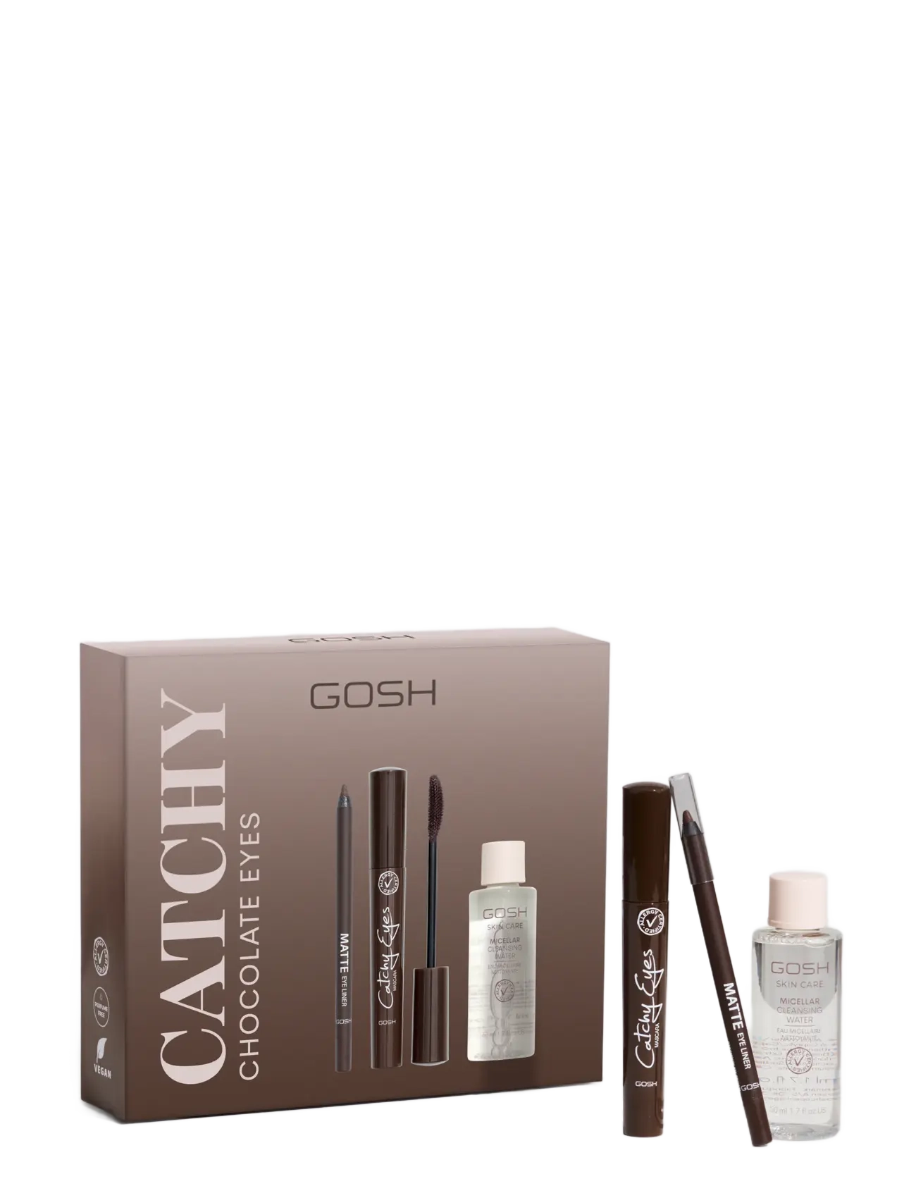 GOSH COPENHAGEN - Catchy CHOCOLATE EYES - konfirmationstøj - clear - 1