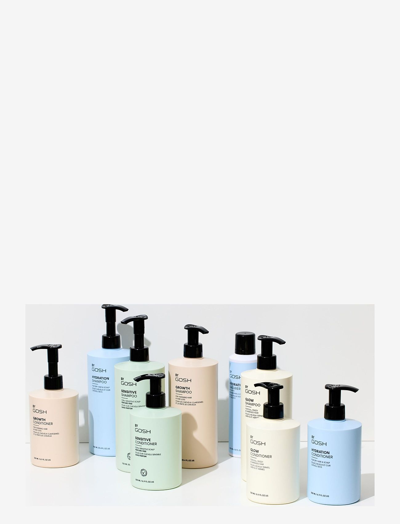 GOSH COPENHAGEN - By GOSH Growth Shampoo - Šampoon - white - 4