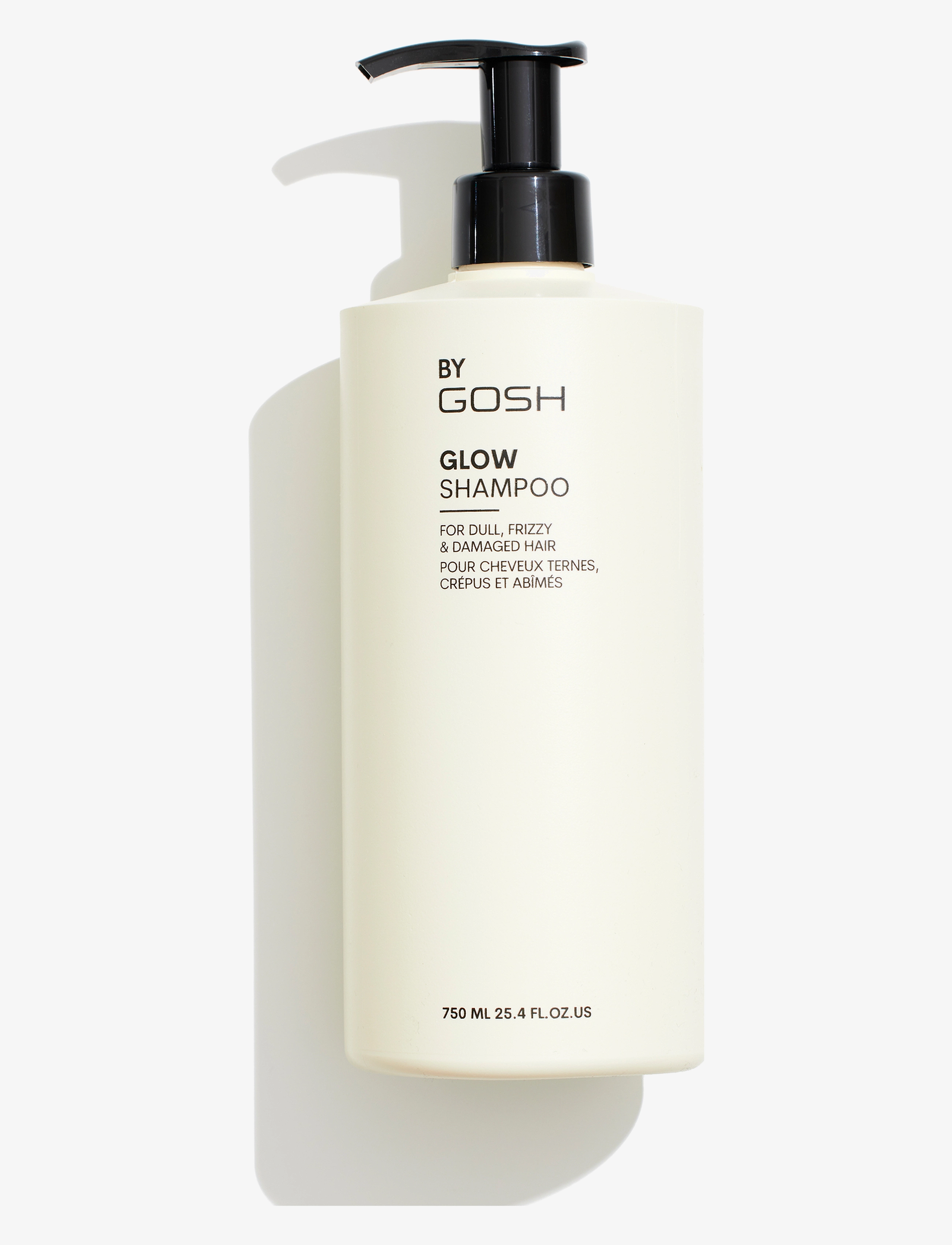 GOSH COPENHAGEN By Gosh Glow Shampoo, Shampoo, Hvid, Str: 750 ML