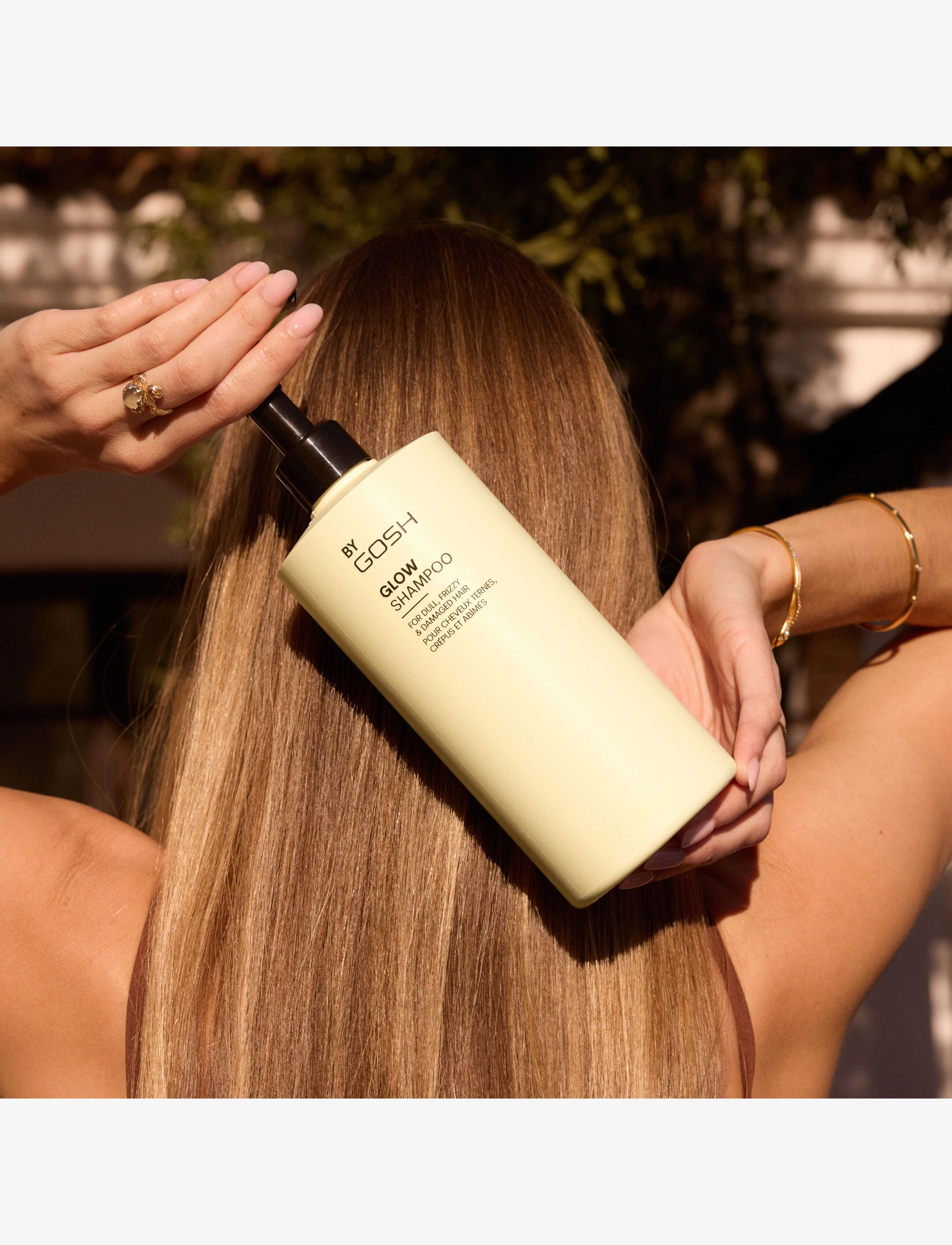 GOSH COPENHAGEN - By GOSH Glow Shampoo - shampo - white - 2