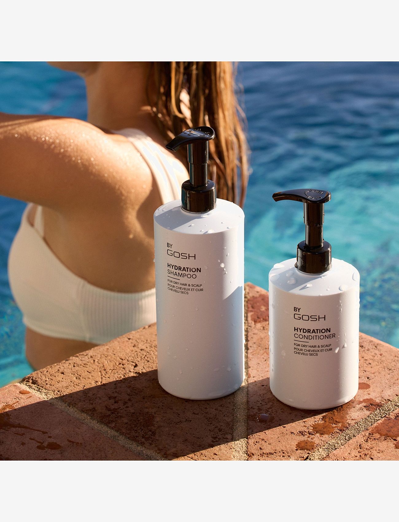 GOSH COPENHAGEN - By GOSH Hydration Shampoo - hårpleje - white - 2