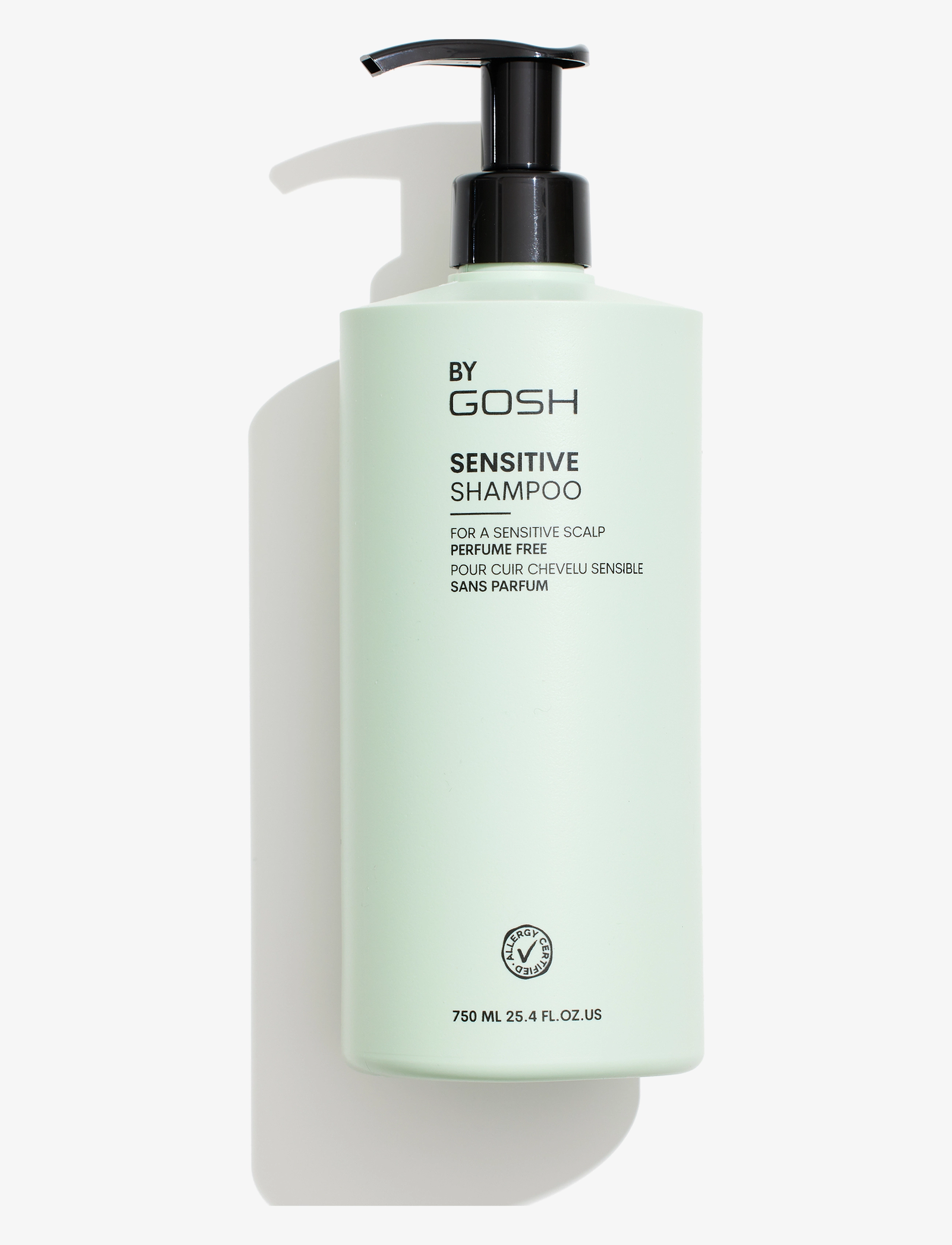 GOSH COPENHAGEN By Gosh Sensitive Shampoo, Shampoo, Hvid, Str: 750 ML