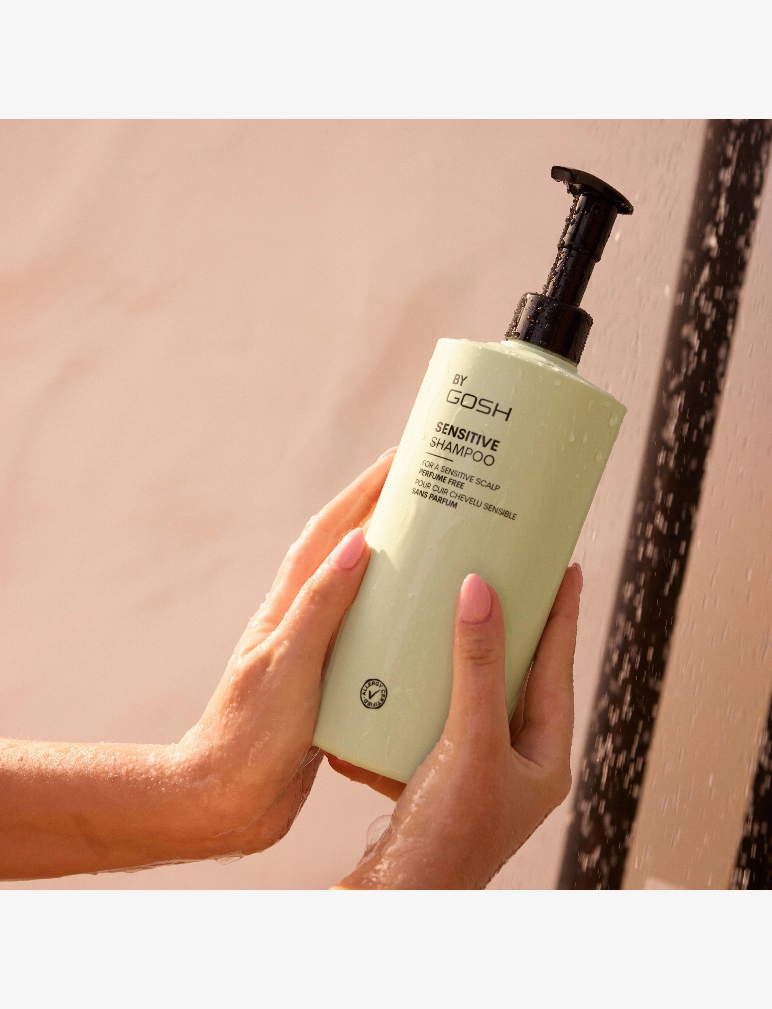 GOSH COPENHAGEN - By GOSH Sensitive Shampoo - shampoo - white - 1