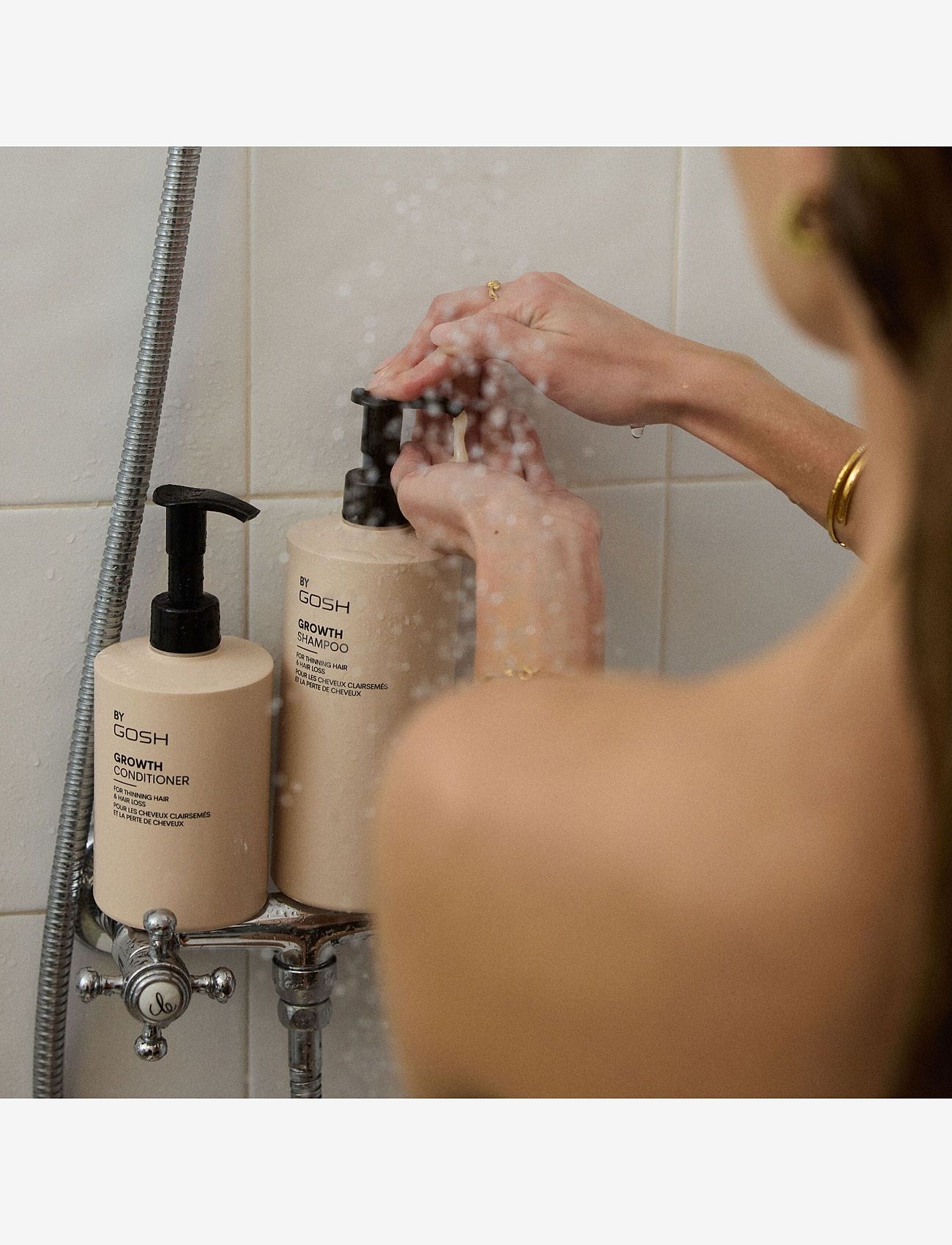 GOSH COPENHAGEN - By GOSH Growth Conditioner - hårpleje - white - 3