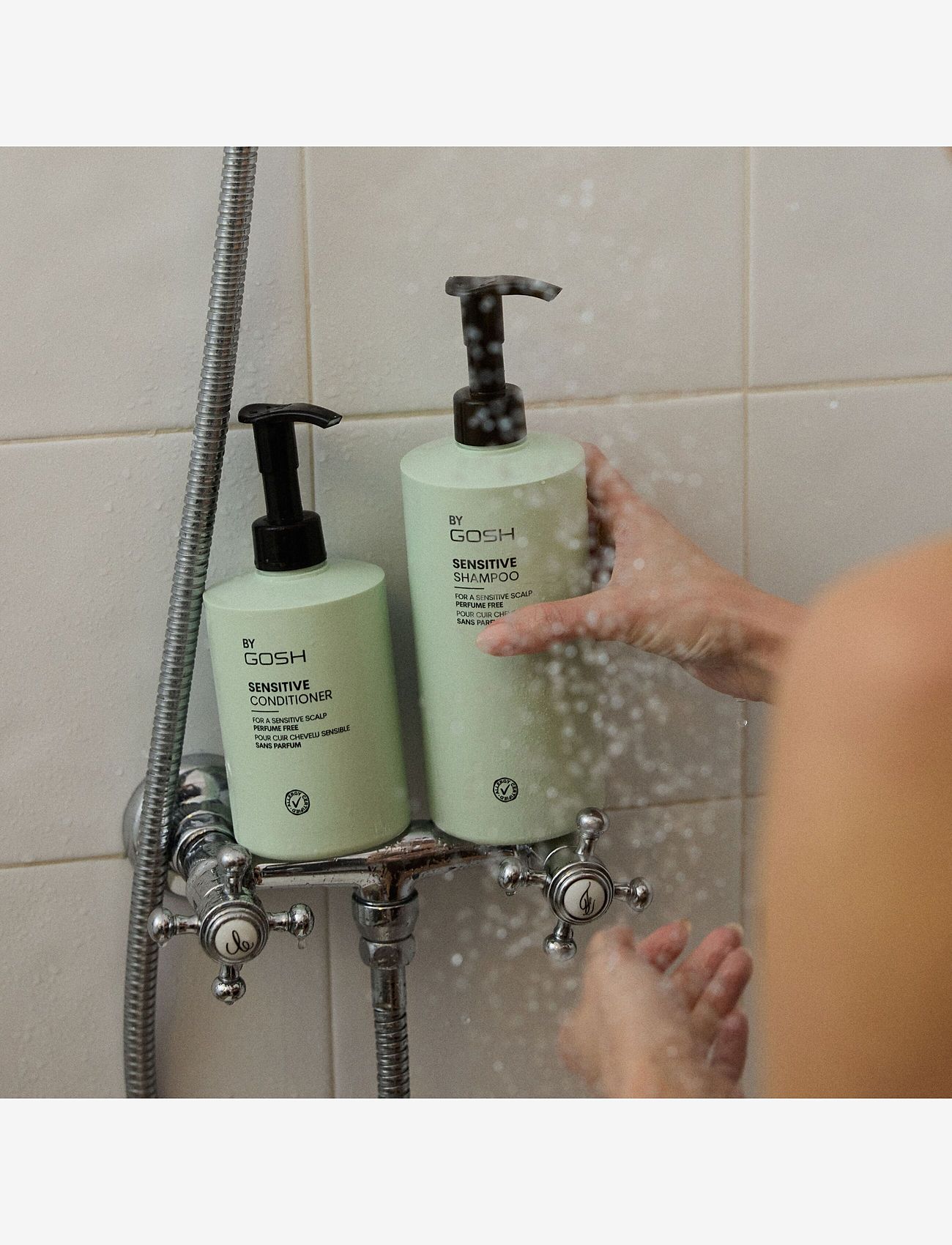 GOSH COPENHAGEN - By GOSH Sensitive Conditioner - hårpleje - white - 2