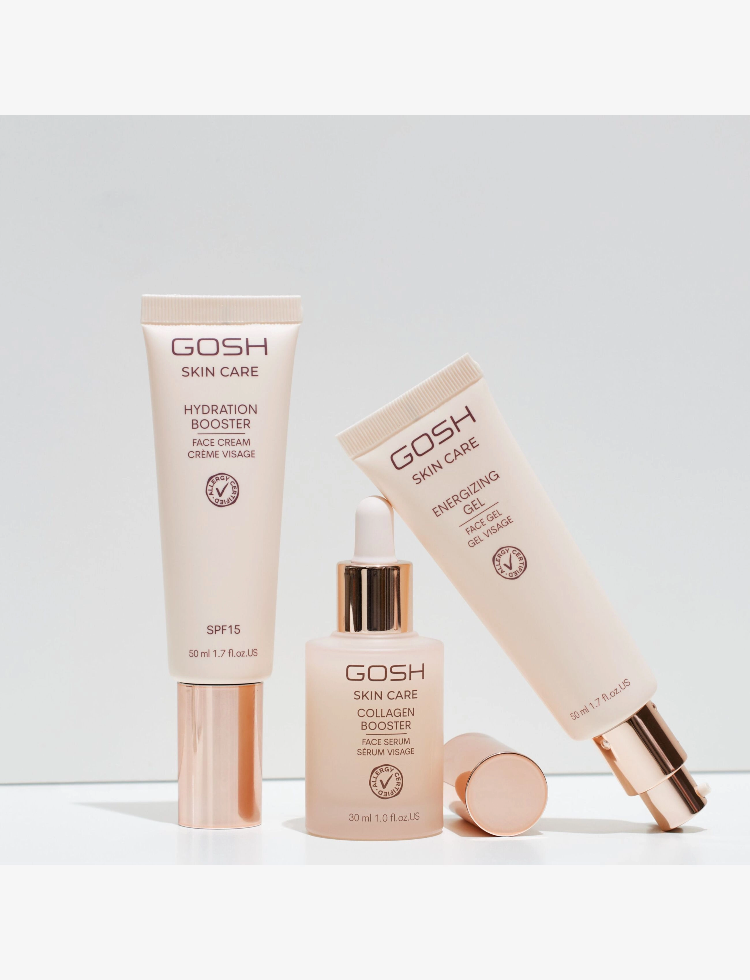 GOSH COPENHAGEN - GOSH Energizing Gel - dagkrem - clear - 3