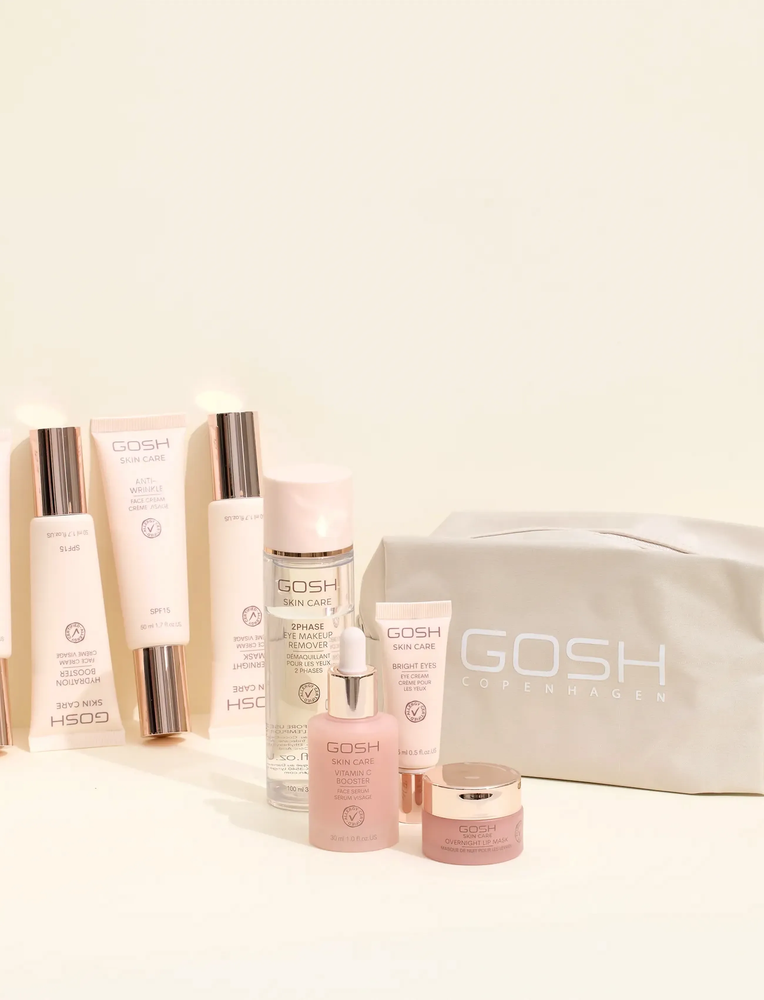 GOSH COPENHAGEN - GOSH Overnight Mask - fugtgivende masker - cream - 3