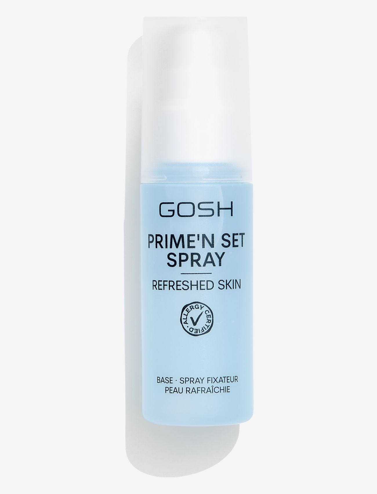 GOSH COPENHAGEN - GOSH Prime`n Set Spray - izsmidzināms līdzeklis sejai - transparent 001 - 0