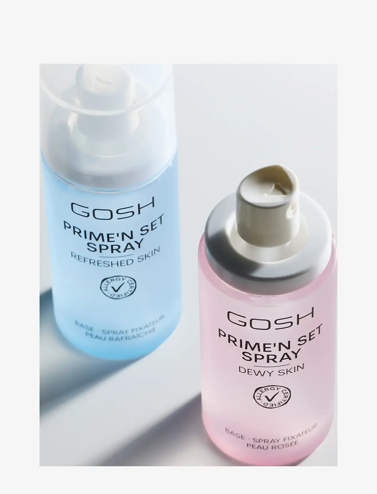GOSH COPENHAGEN - Prime'N set Spray - redo för date night - 002 dewy skin - 1