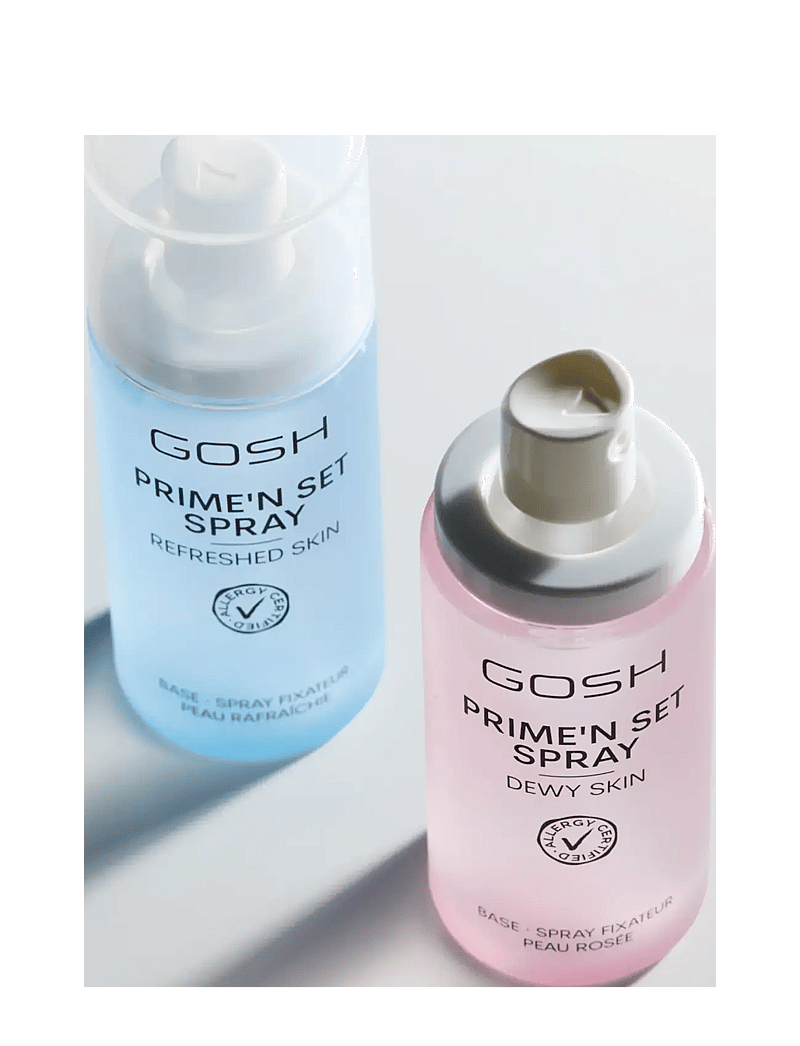 GOSH COPENHAGEN - Prime'N set Spray - redo för date night - 002 dewy skin - 1