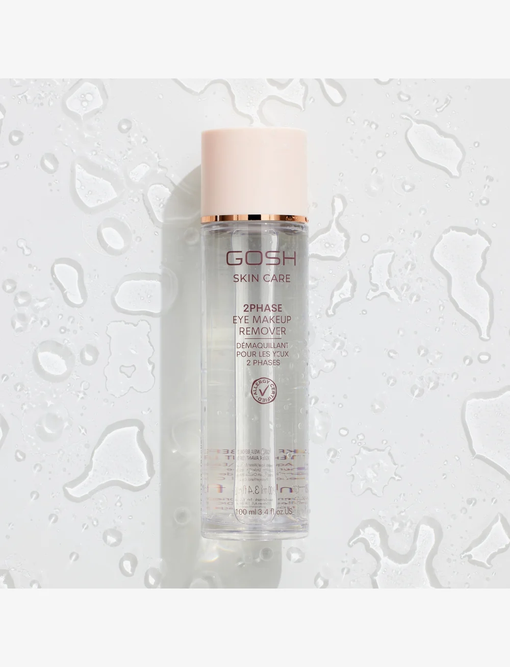 GOSH COPENHAGEN - GOSH 2 Phase Eye Make-up Remover - silmameigi eemaldajad - clear - 1