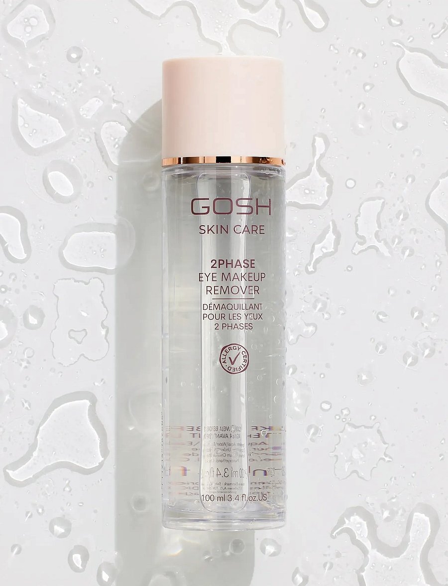 GOSH COPENHAGEN - GOSH 2 Phase Eye Make-up Remover - silmameigi eemaldajad - clear - 0
