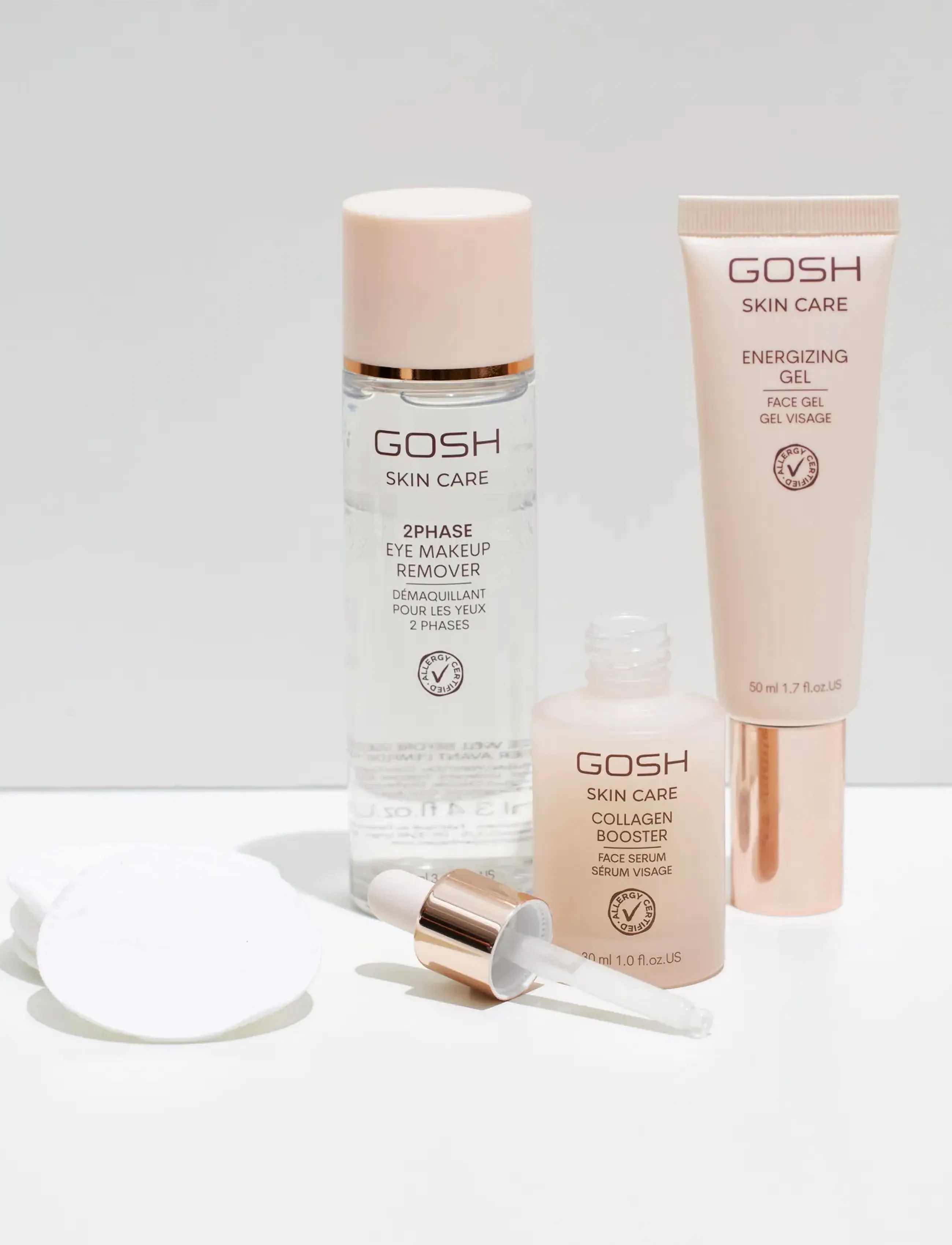 GOSH COPENHAGEN - GOSH 2 Phase Eye Make-up Remover - Øjenmakeupfjerner - clear - 3