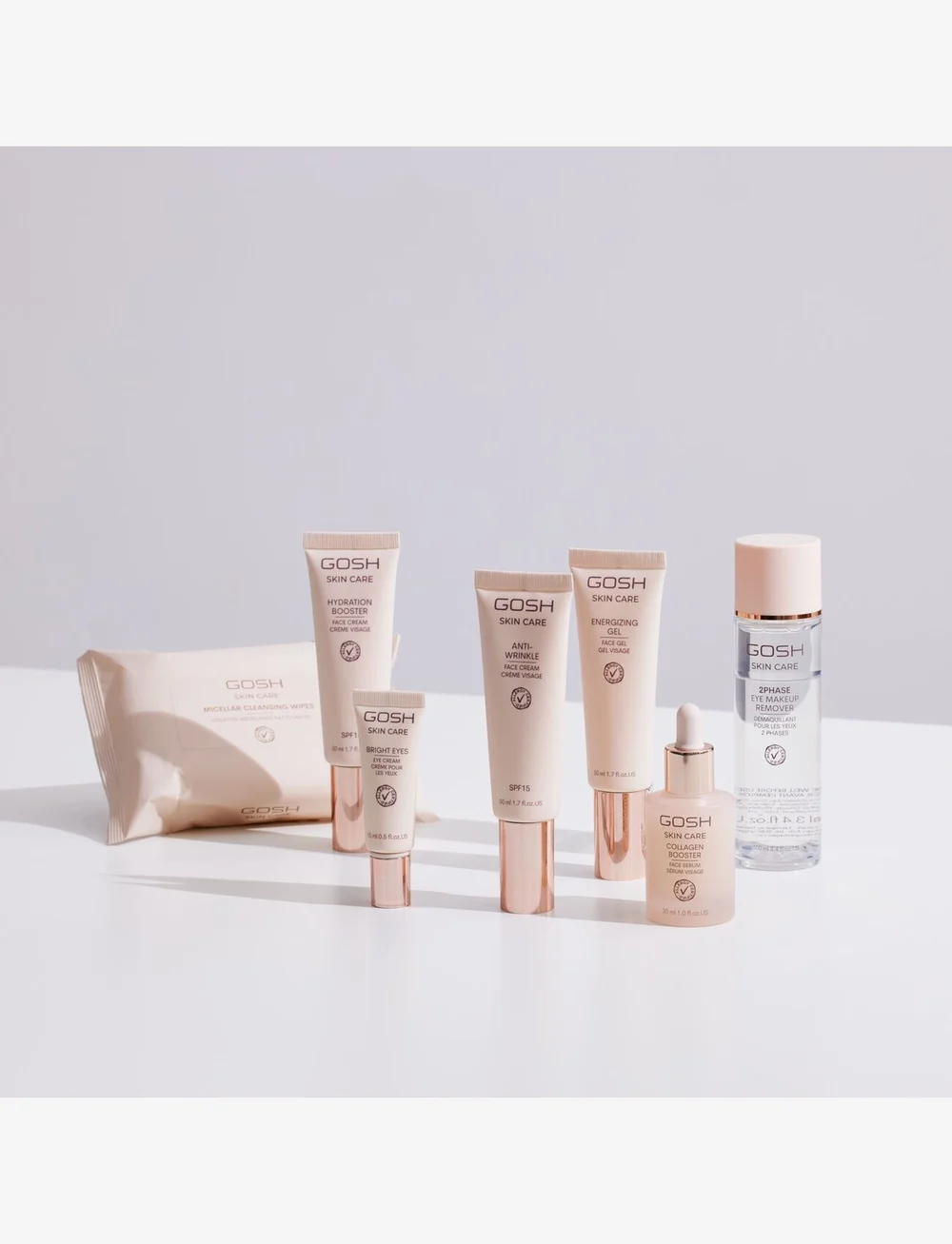 GOSH COPENHAGEN - GOSH 2 Phase Eye Make-up Remover - silmameigi eemaldajad - clear - 4