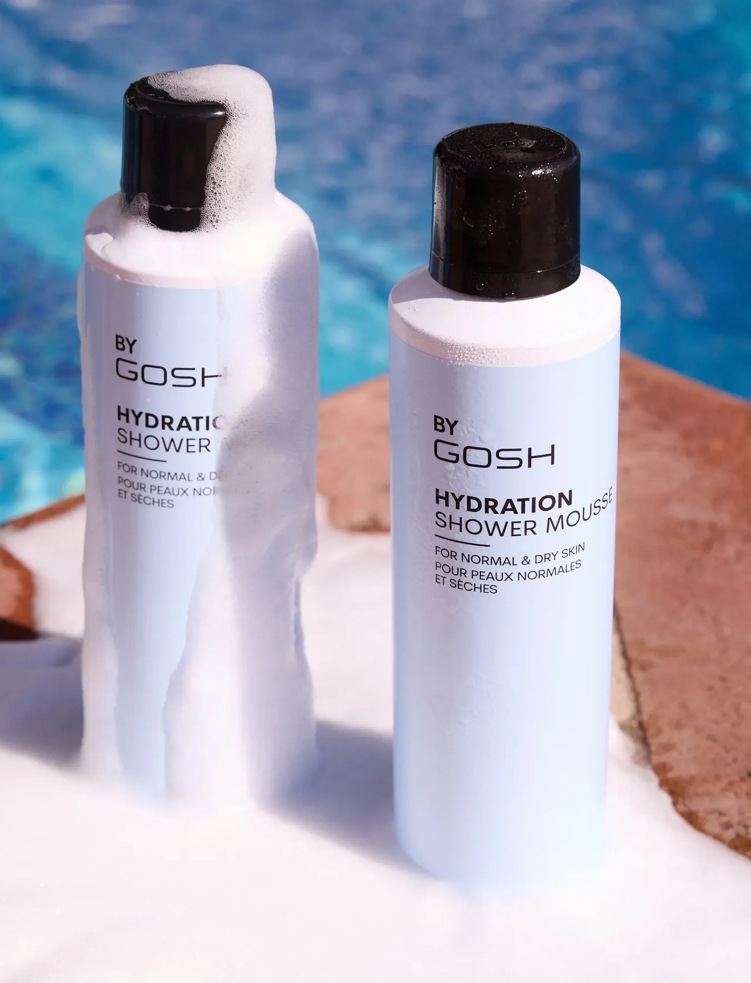 GOSH COPENHAGEN - By GOSH Hydration Shower Mousse - duschgel & duscholjor  - white - 3