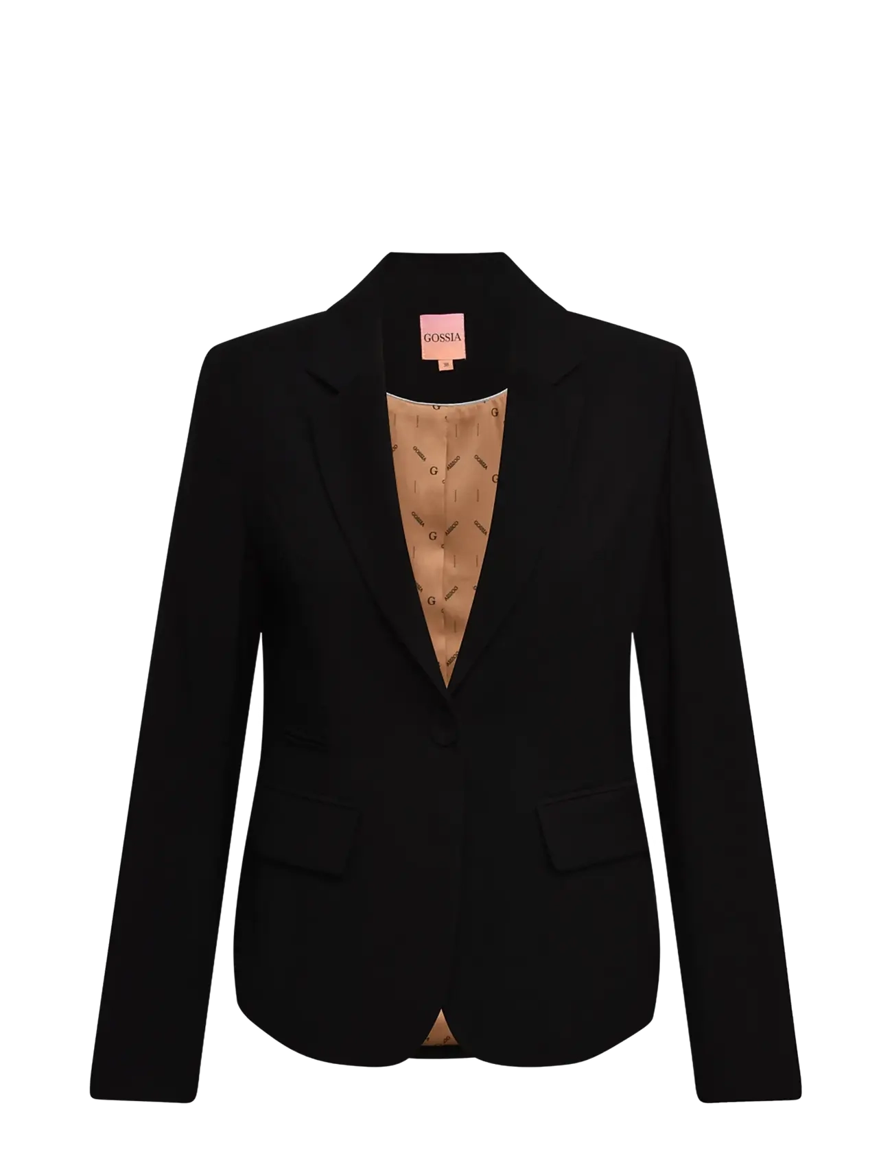 Gossia KassandraGO Blazer - Enkeltradede blazere - BLACK / black