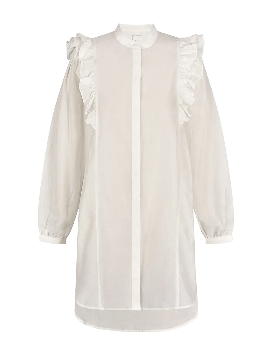 Gossia - AlberthaGO Shirt Dress - shirt dresses - off-white - 0