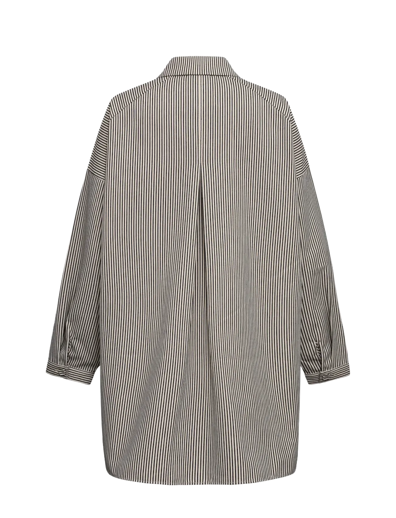 Gossia - LiffGO Shirt - long-sleeved shirts - off-white/black stripes - 2