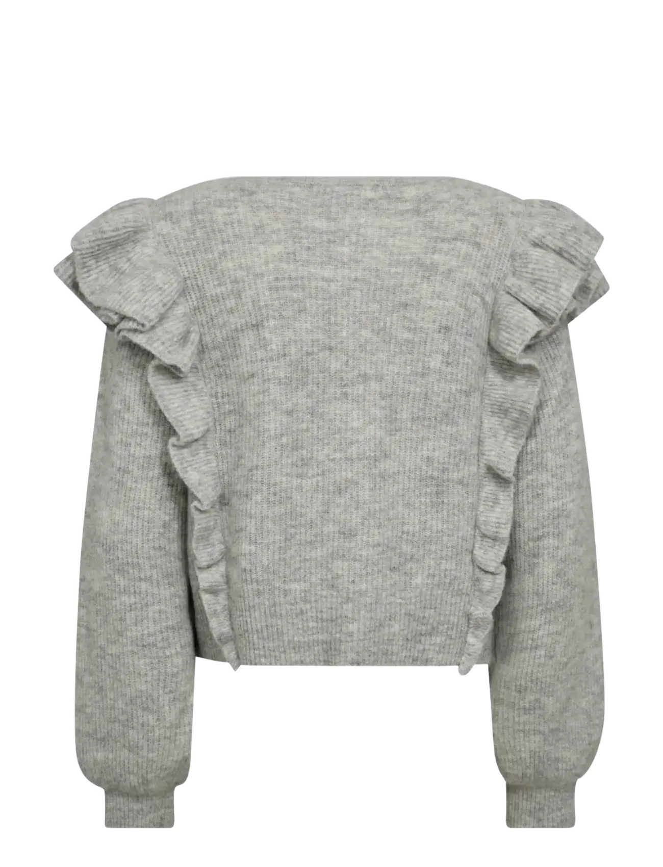 Gossia - AnnsofiGO Cardigan - höstkläder - light grey melange - 1