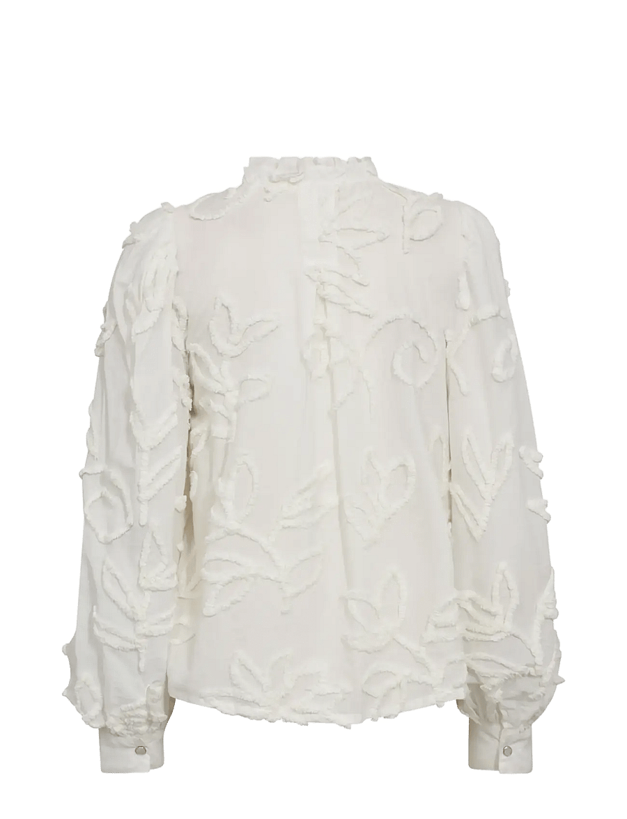Gossia - NiniGO Shirt - langærmede skjorter - off-white - 1