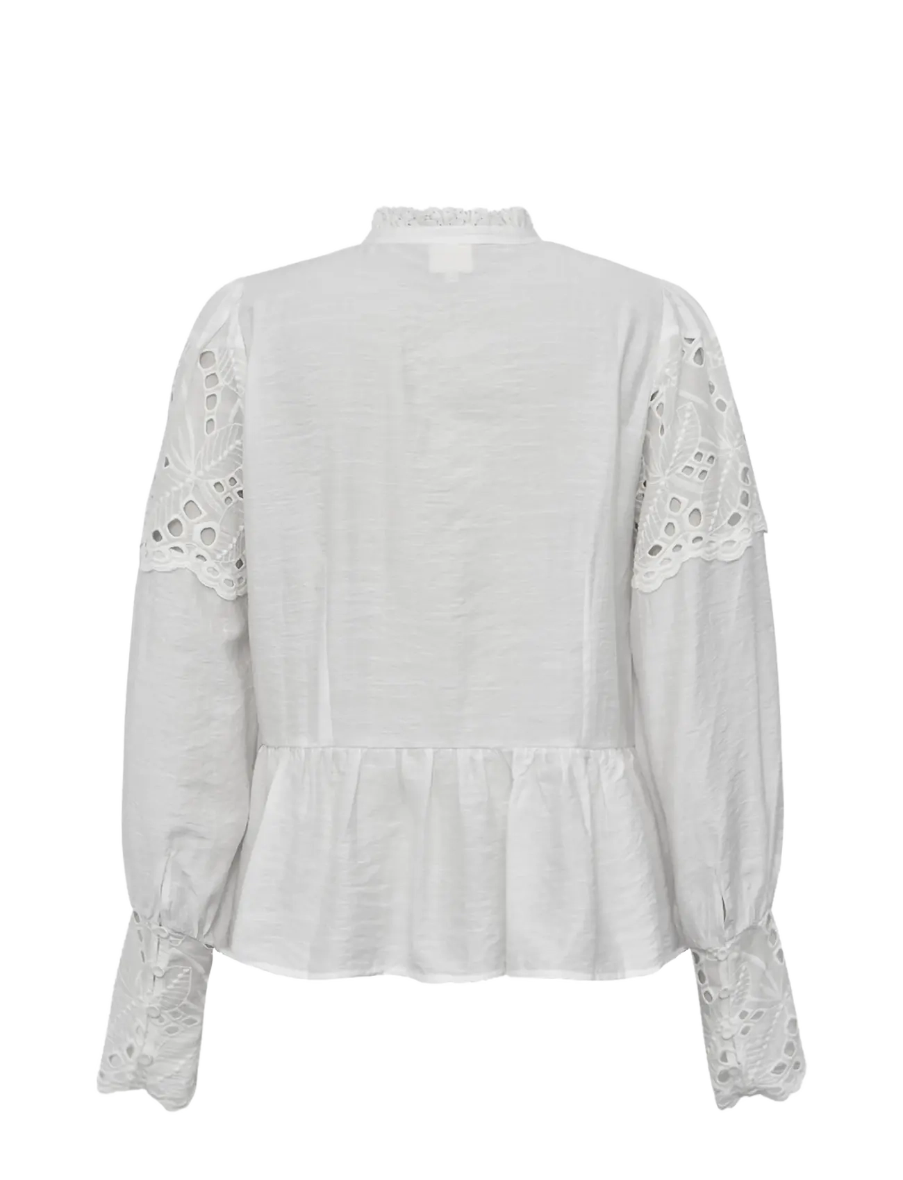 Gossia - JolineGO Blouse - long sleeved blouses - off-white - 1