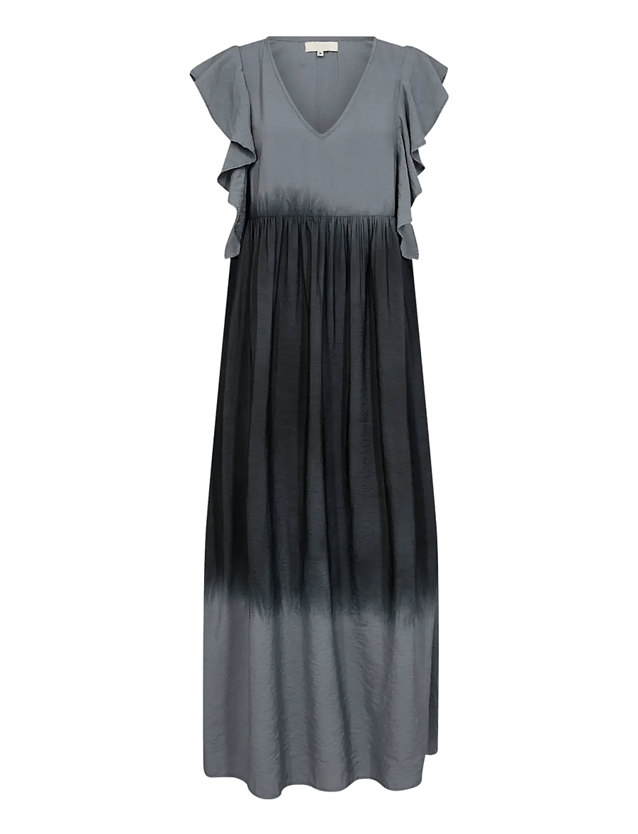Gossia - ViolaGO Dress - maksikleidid - grey dip dye - 0