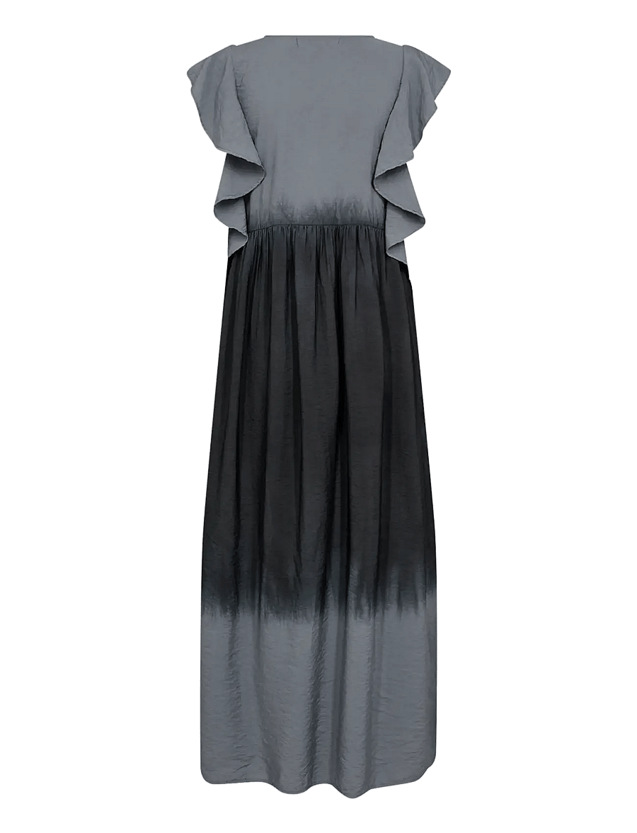 Gossia - ViolaGO Dress - maksikleidid - grey dip dye - 1