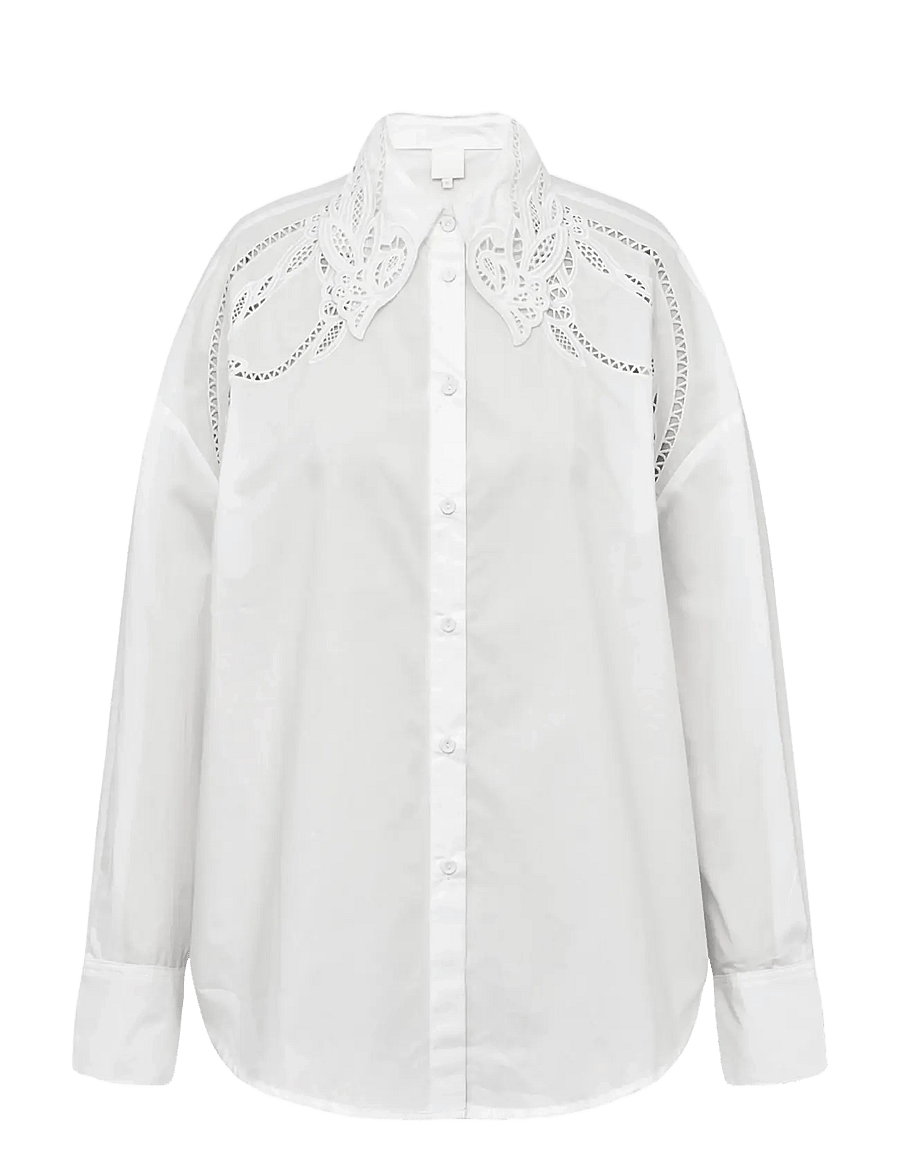 Gossia - ThalaGO Shirt - langærmede skjorter - off-white - 0