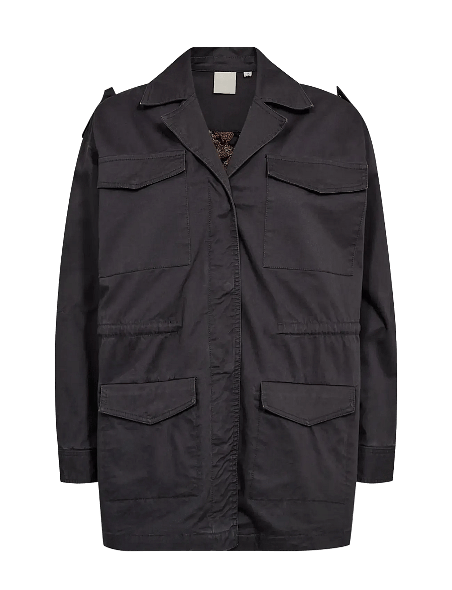 Gossia - KijoGO Jo Jacket - utility jackets - raven grey - 0