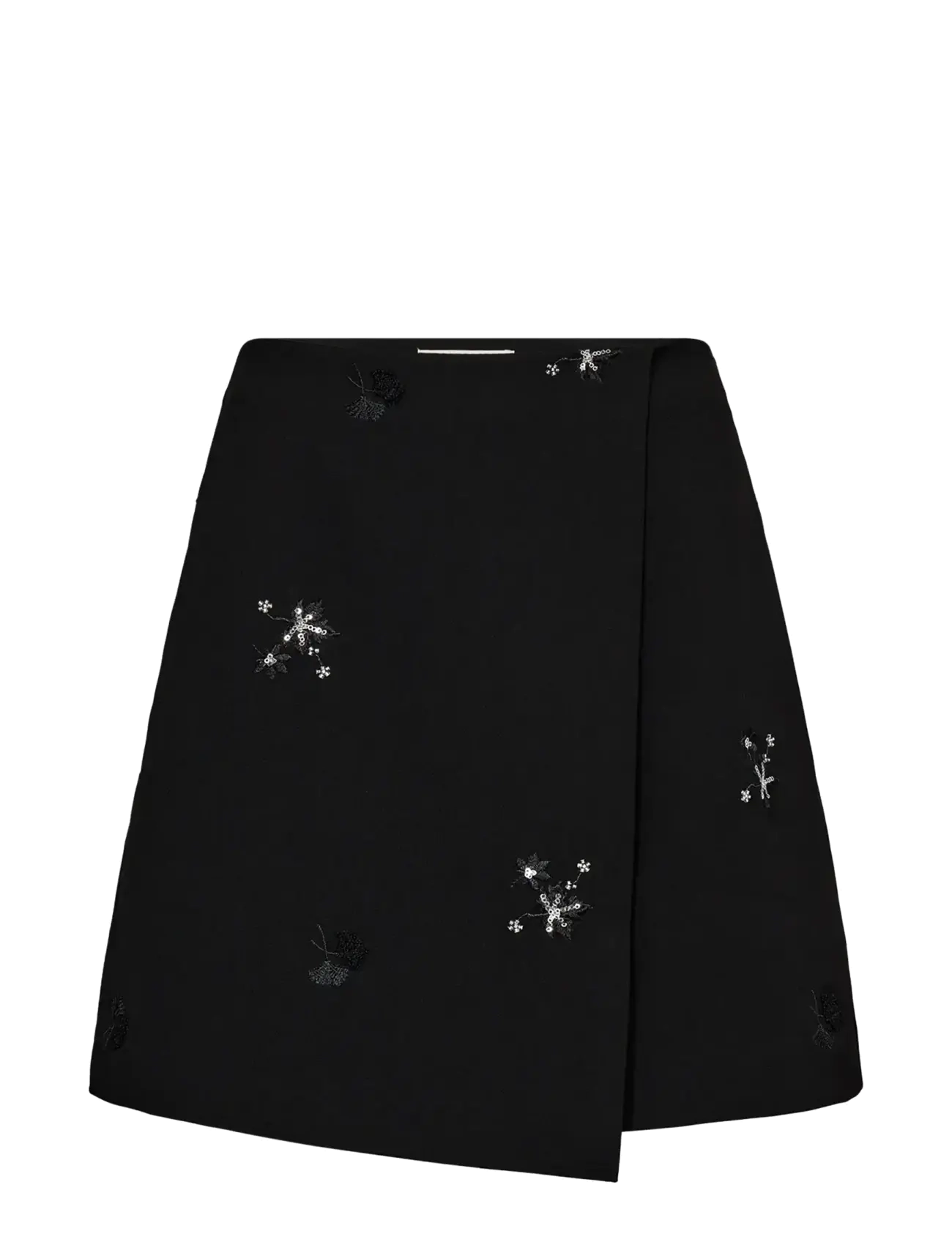 Gossia WilmaGO Skirt - Omlottkjolar - BLACK / black