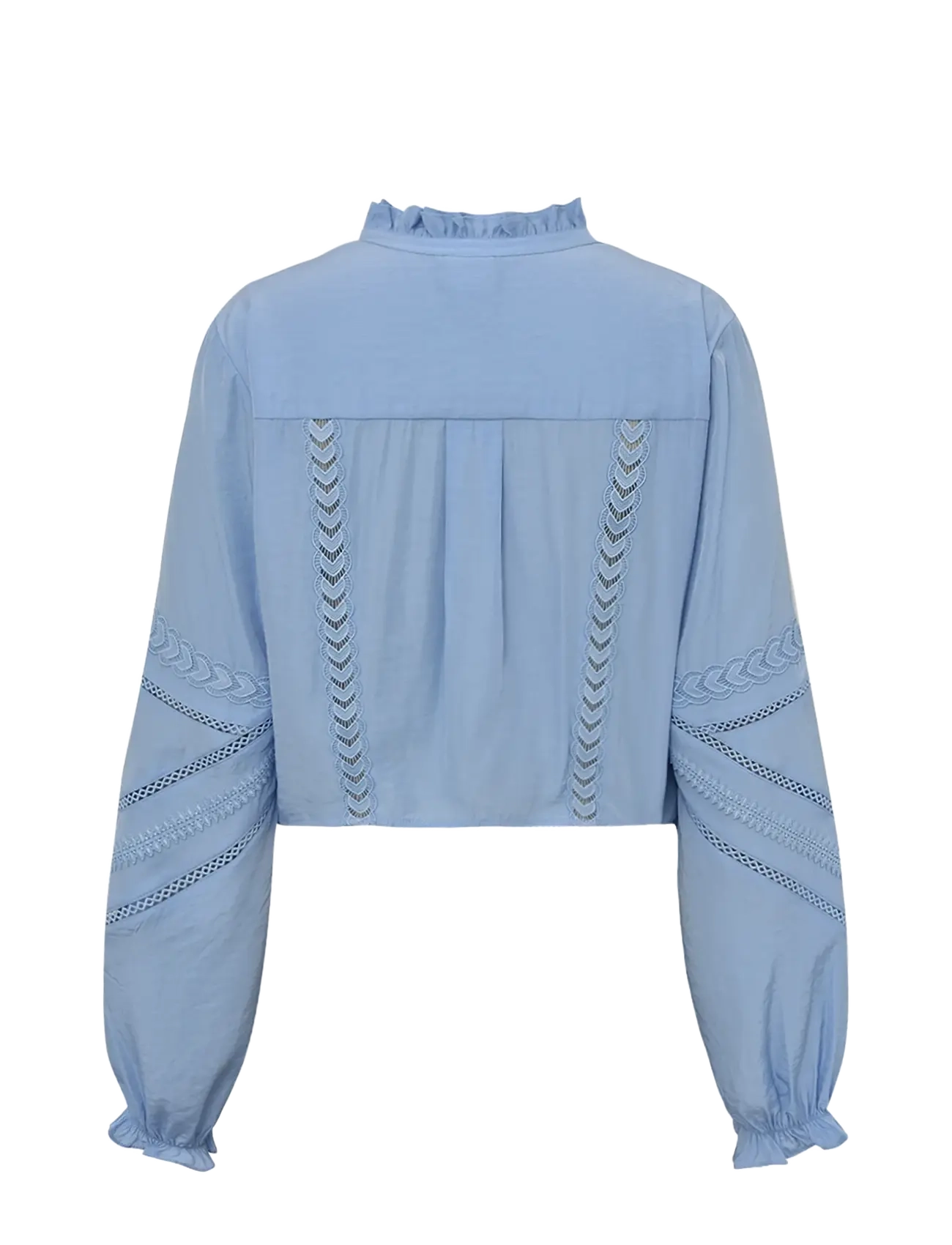 Gossia - MiekeGO Shirt - long-sleeved shirts - soft blue - 1