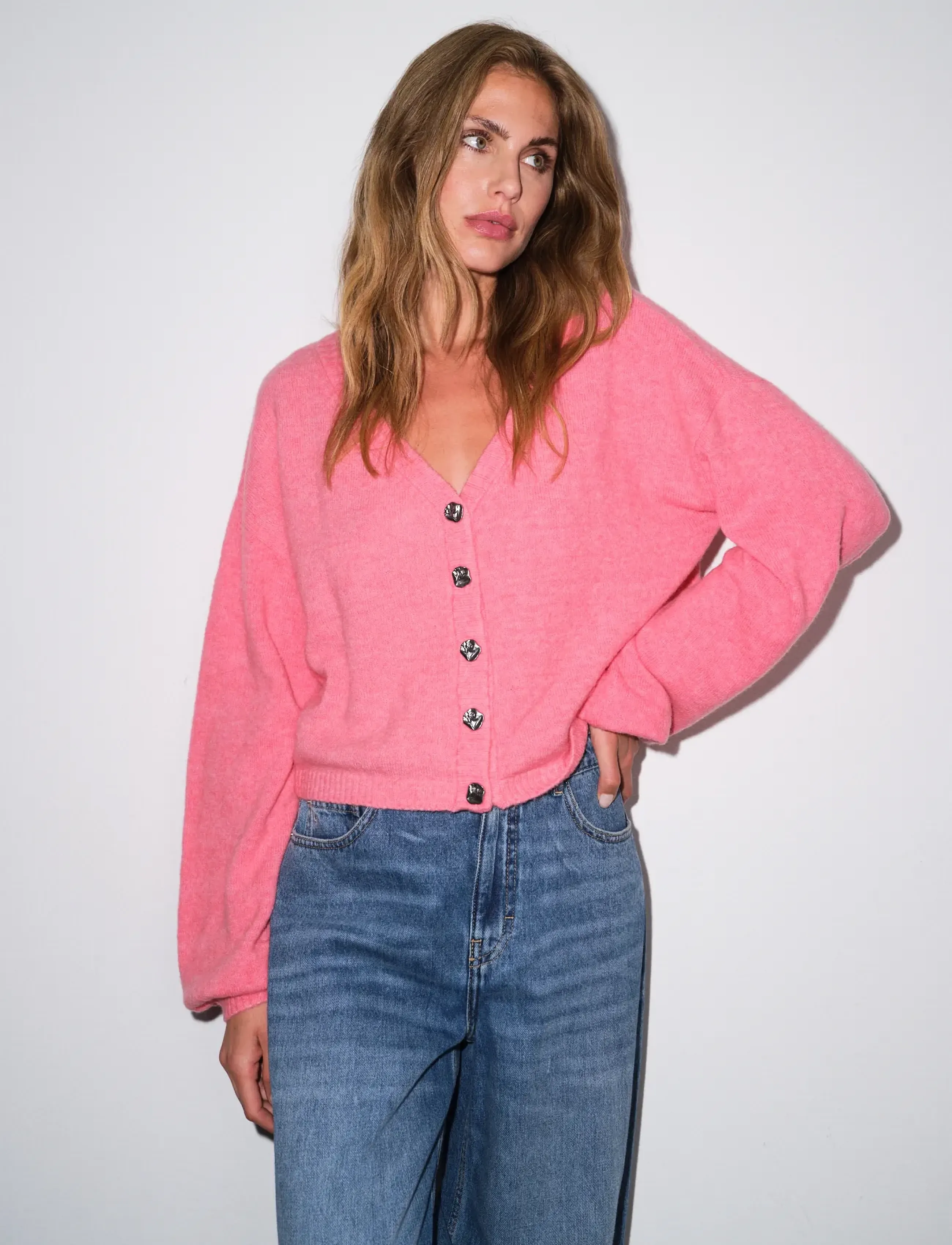Gossia - RosieGO Cardigan - pink - 3