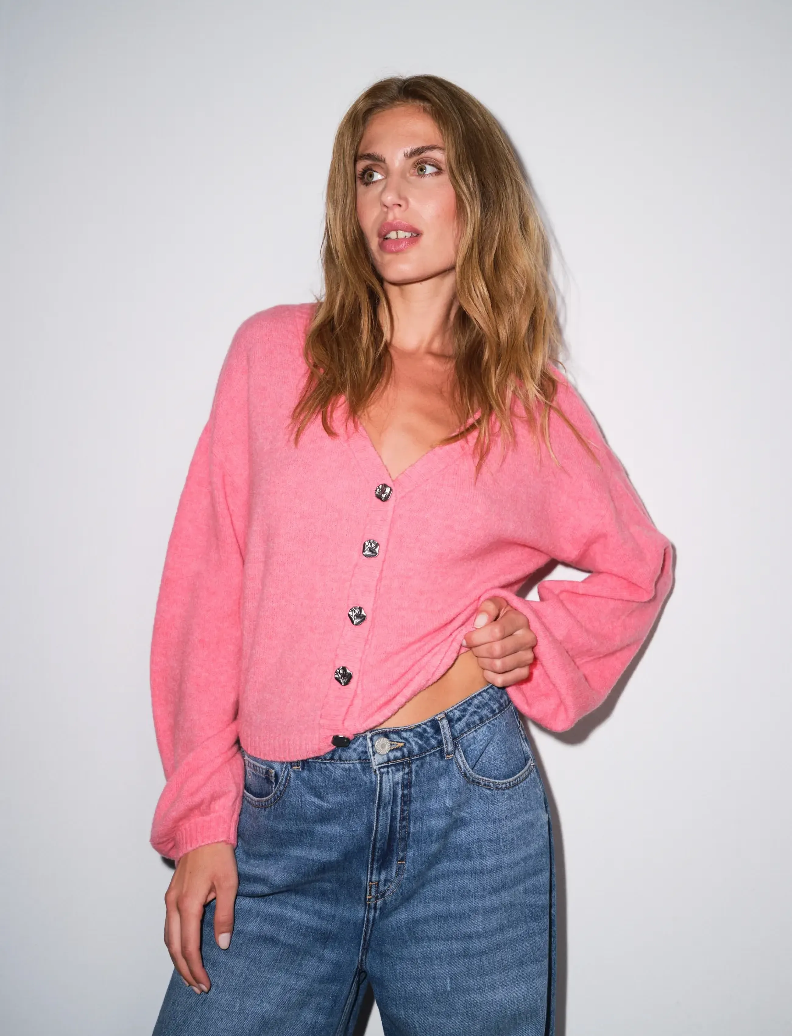 Gossia - RosieGO Cardigan - pink - 4