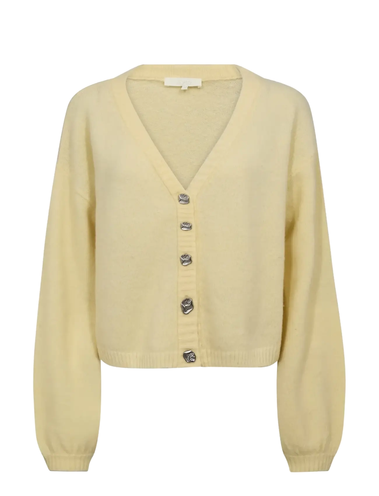 Gossia RosieGO Cardigan - Cardigans - SOFT LEMON / yellow