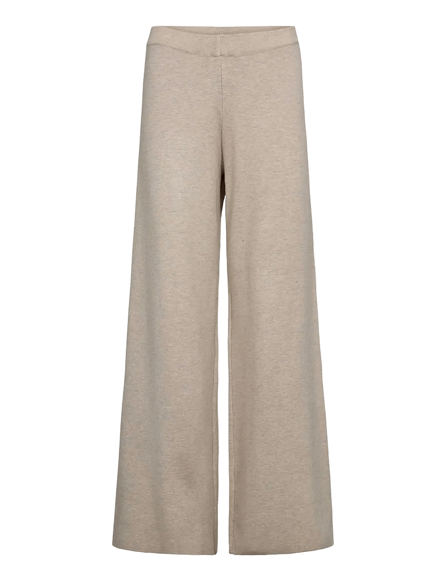 Gossia - SarahGO Pants - hosen mit weitem bein - creme kit melange - 0