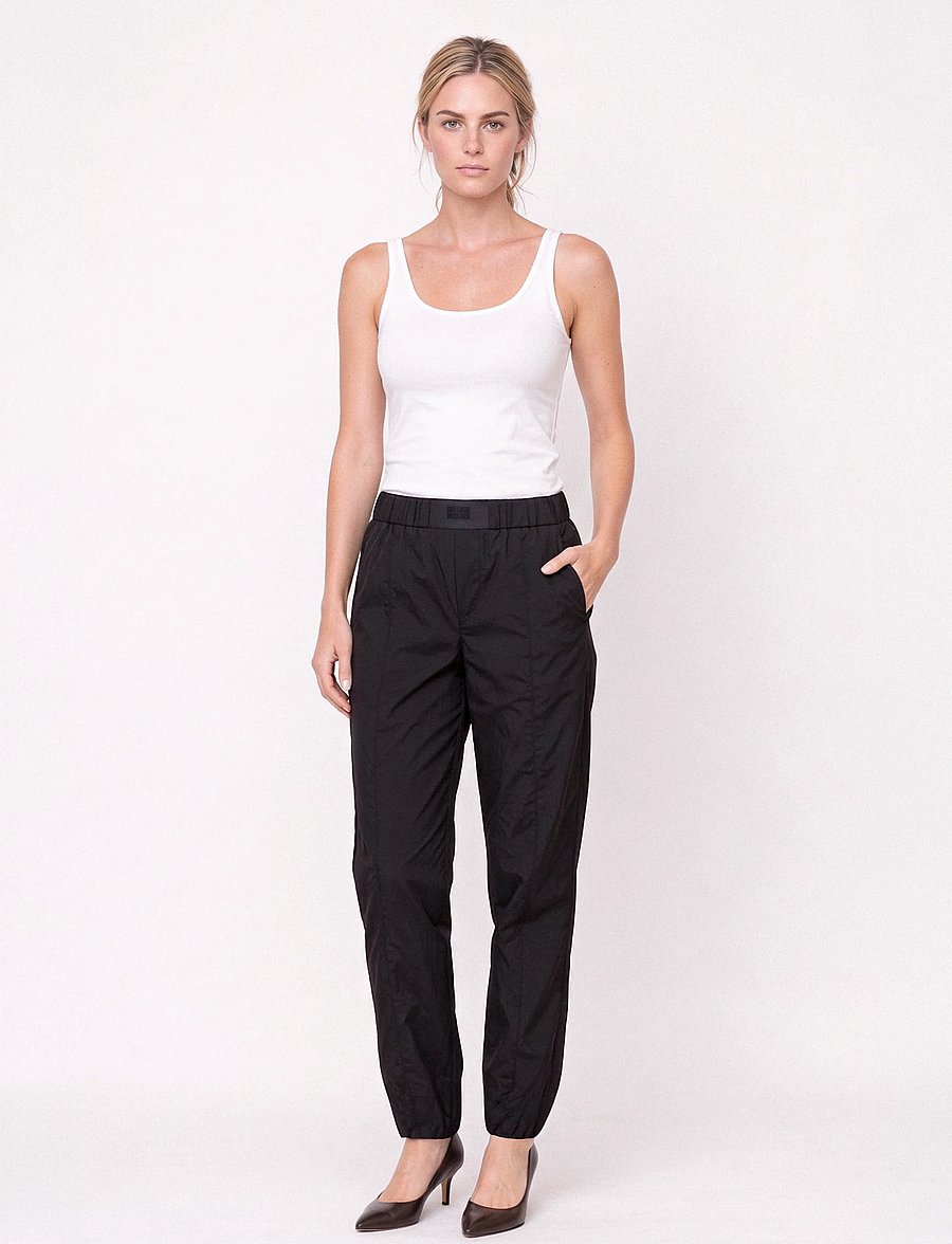 Gossia - NanjaGO Pants - hosen mit geradem bein - black - 0