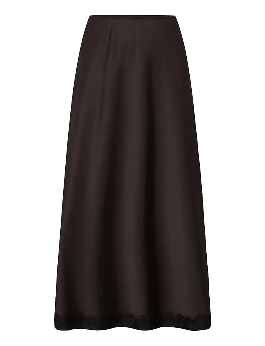 Gossia - MeriGO Skirt - maxi nederdele - dark brown - 1
