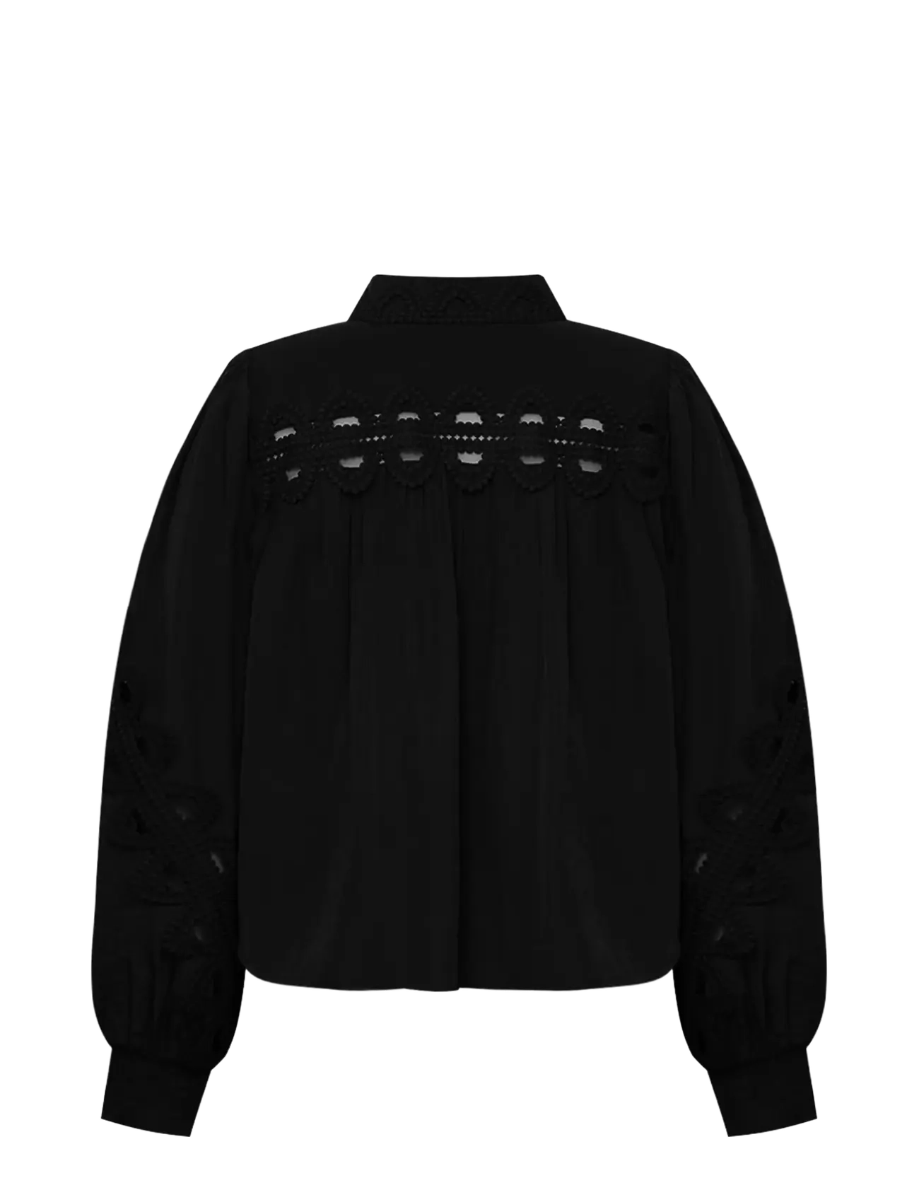 Gossia - CessiaGO Blouse - langærmede bluser - black - 1