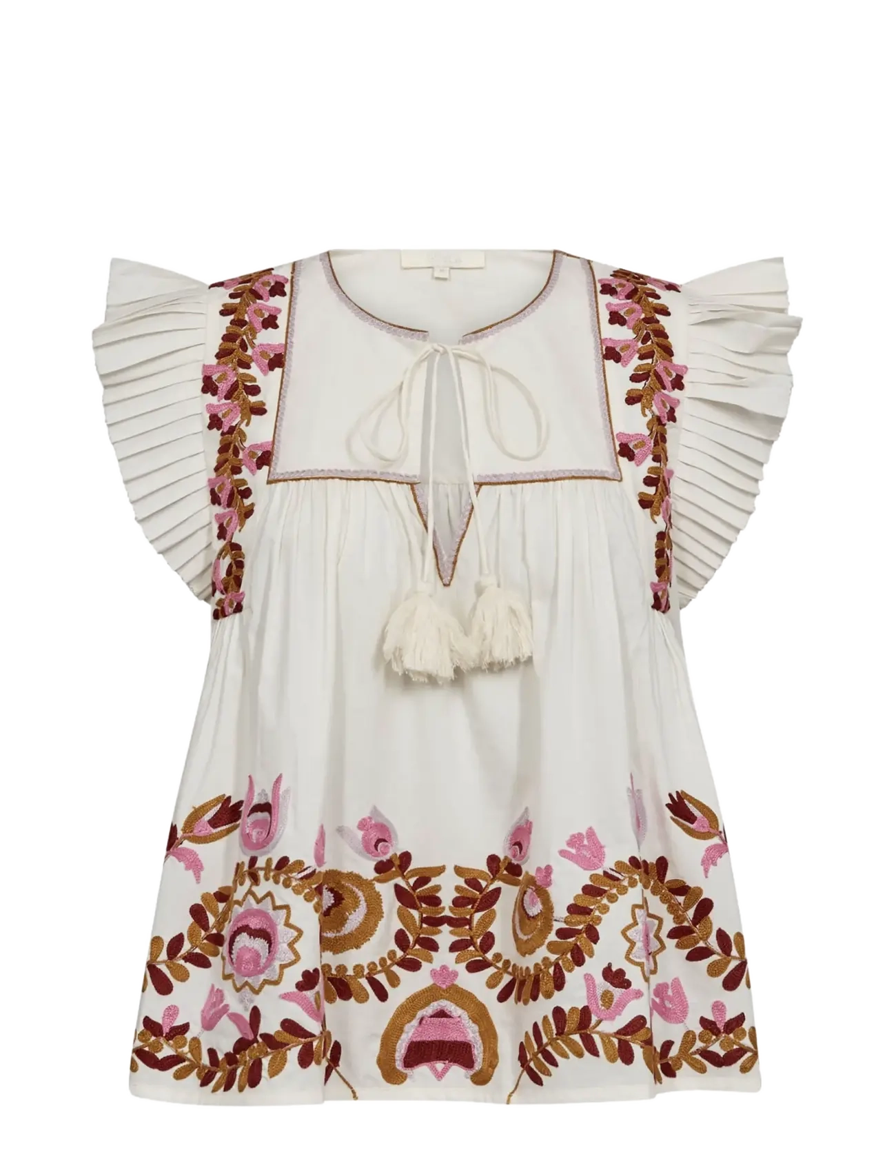 GOSSIA Zarinago Bluse Cream - XS - Damen