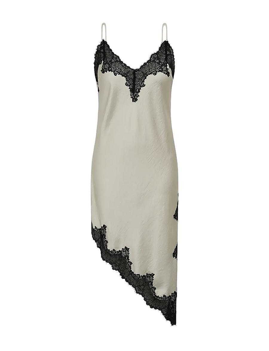 Gossia - ZennaGO Dress - slipklänningar - creme - 0