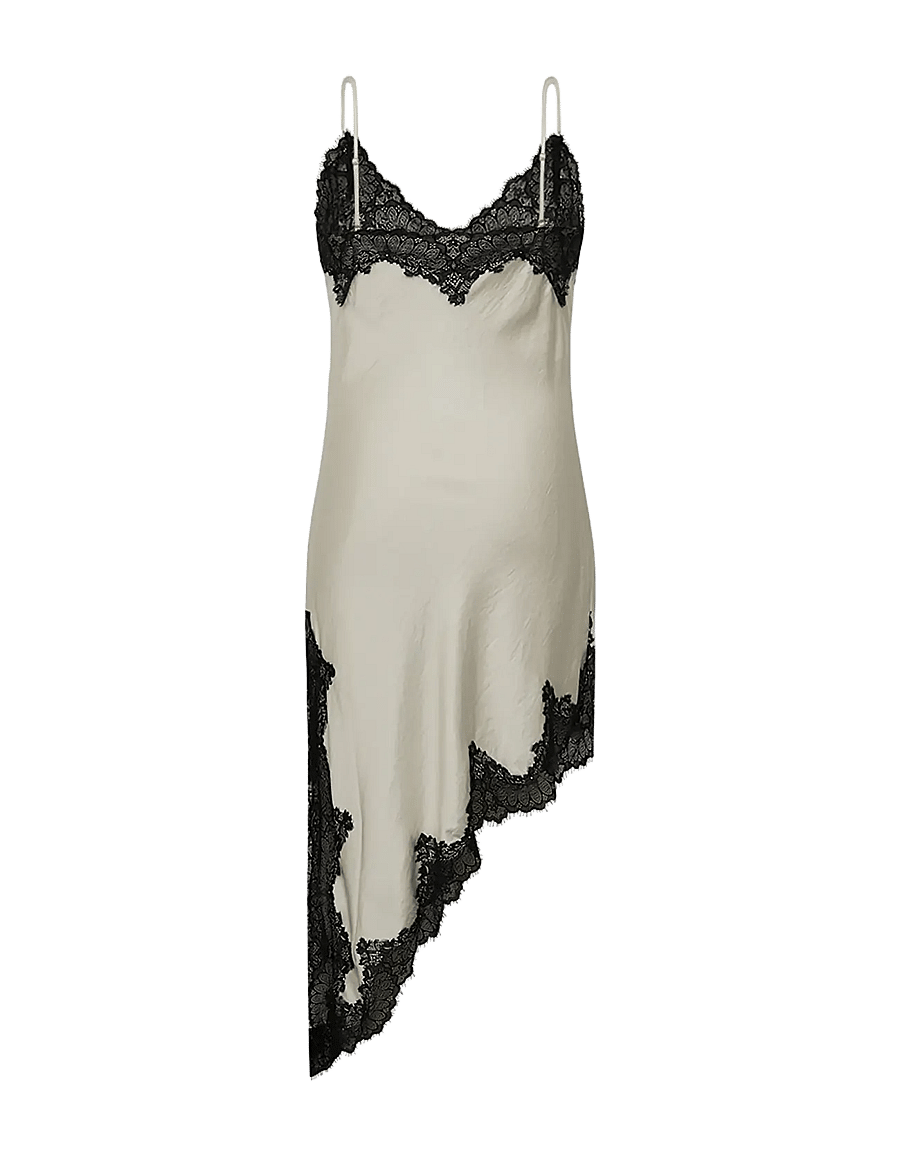 Gossia - ZennaGO Dress - slipklänningar - creme - 1