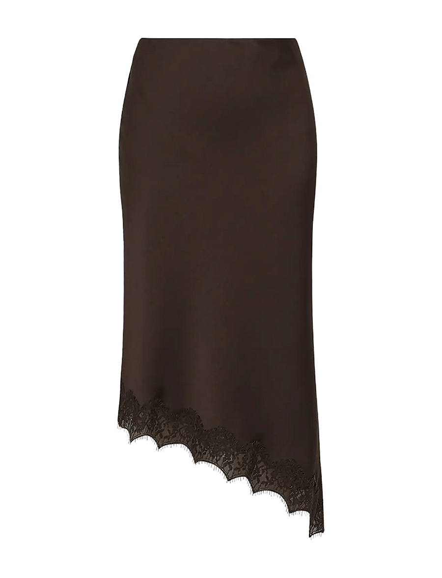 Gossia - AmaraGO Skirt - midi nederdele - chocolate - 0